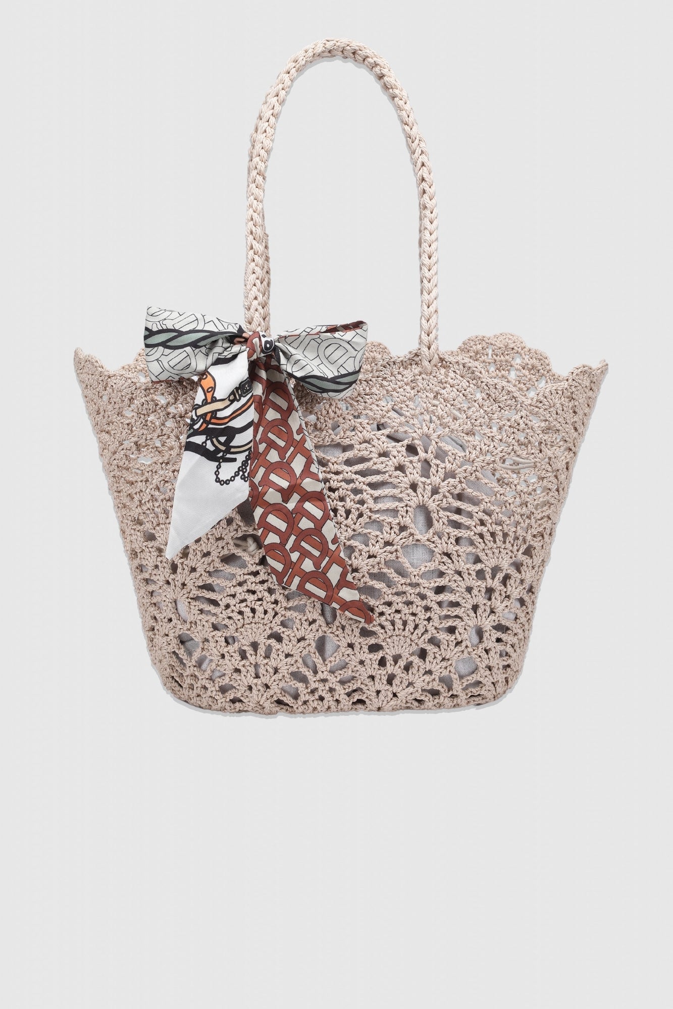 BOLSO CESTA CROCHET IBIZA