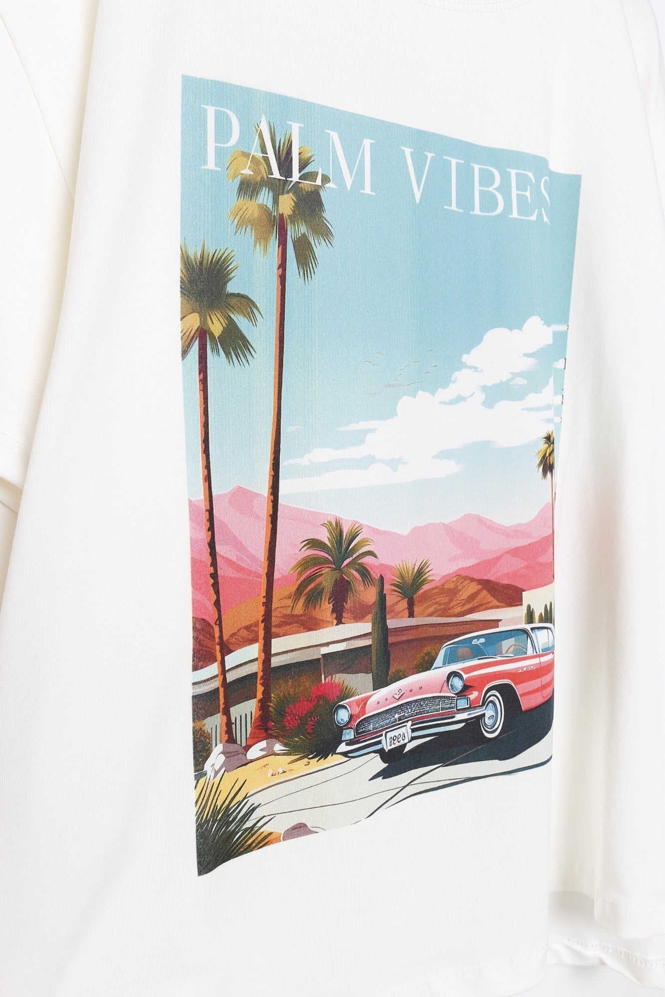 CAMISETA  PALM VIBES