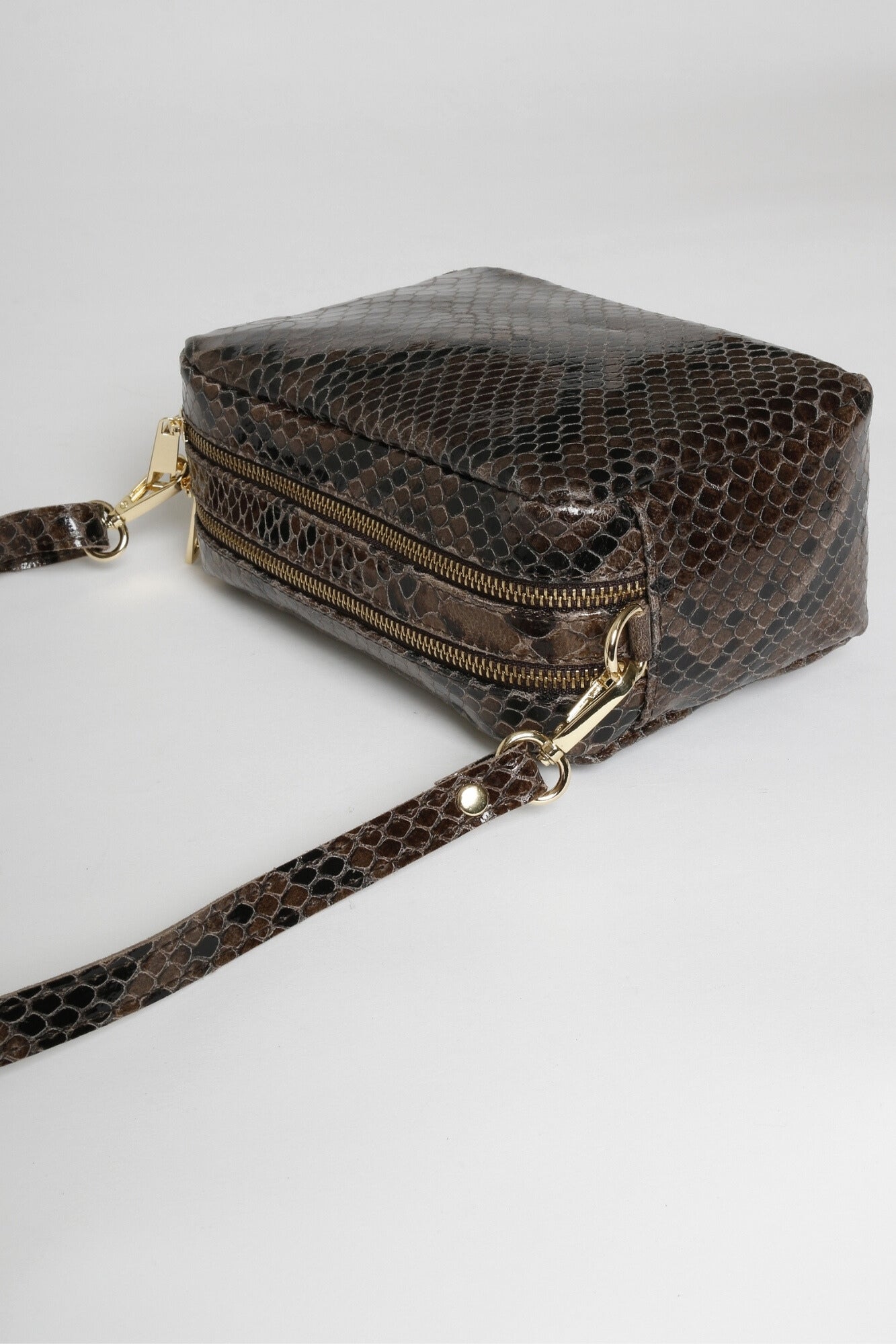 BOLSO  PIEL ESTAMPADO