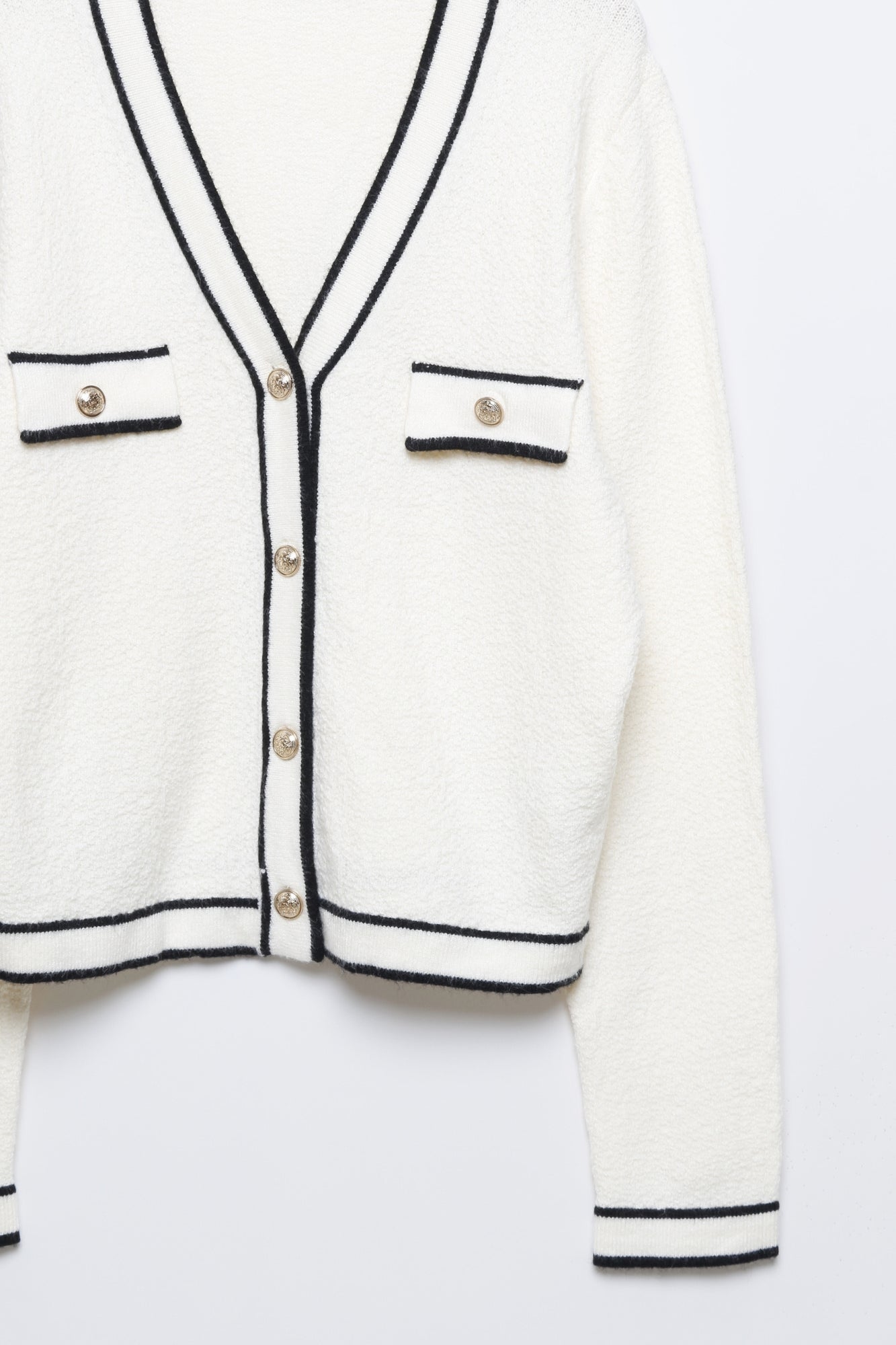 CHAQUETA PUNTO BOTONES