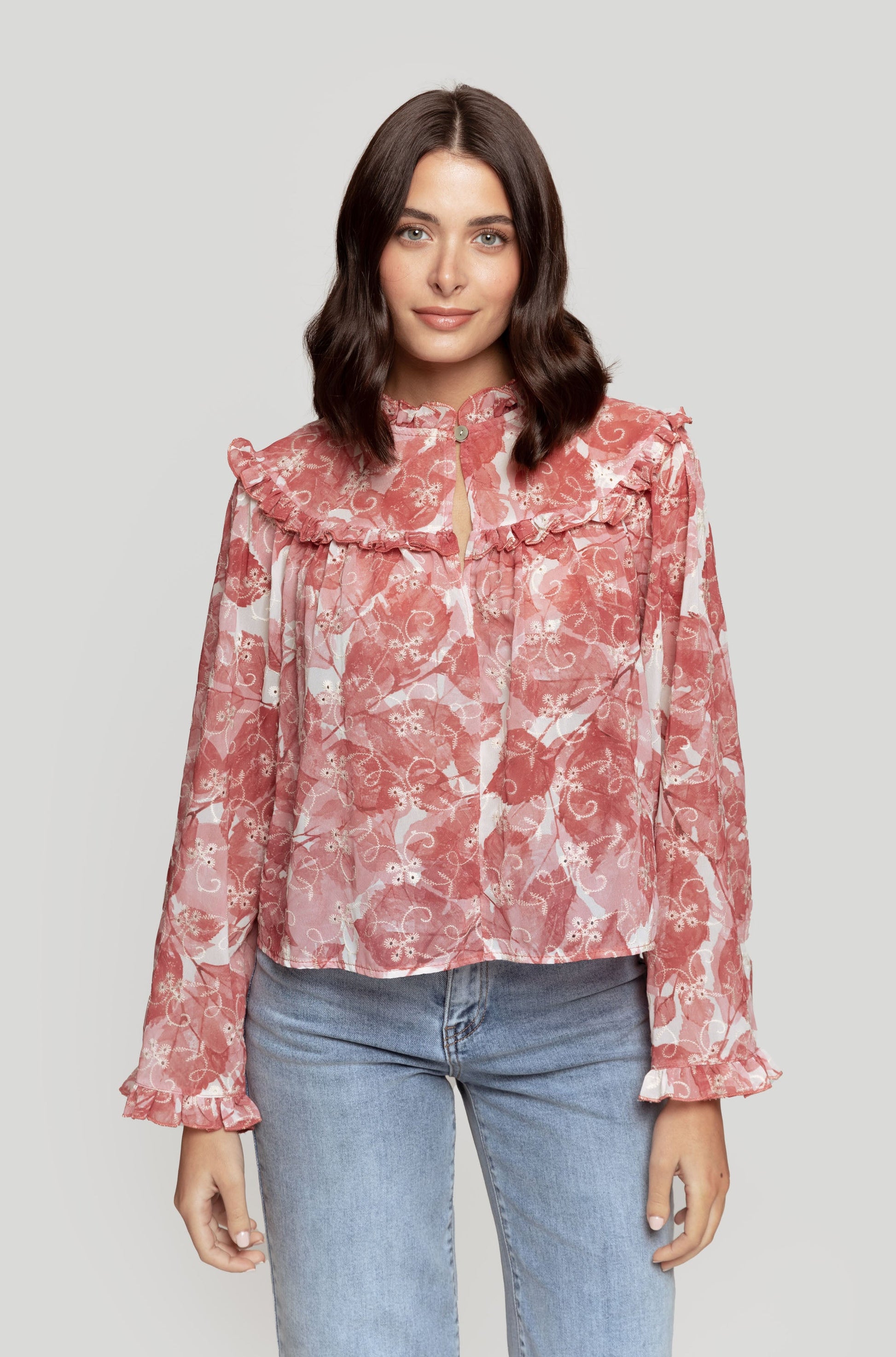 BLUSA  ESTAMPADA