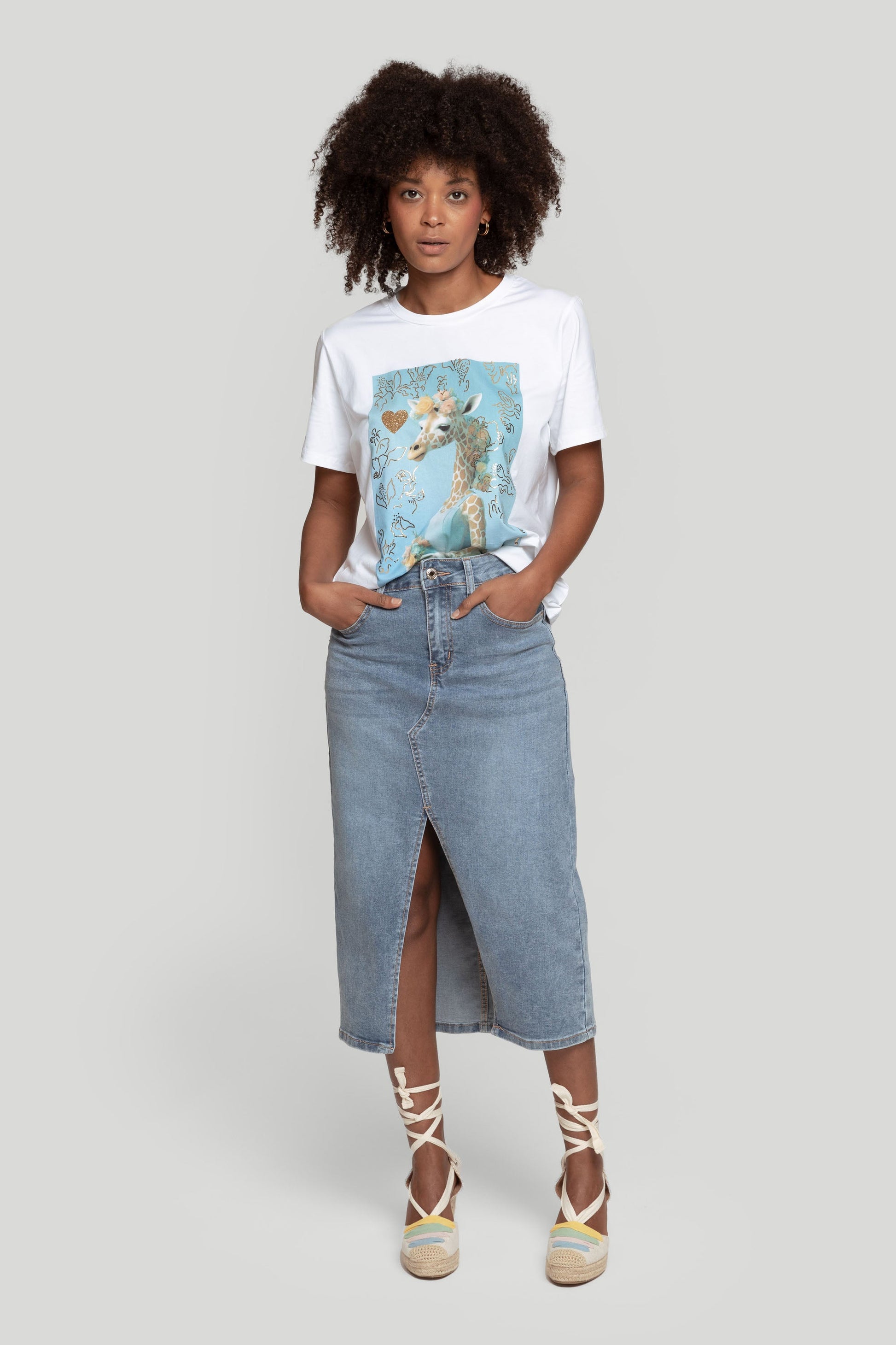 CAMISETA  JIRAFA
