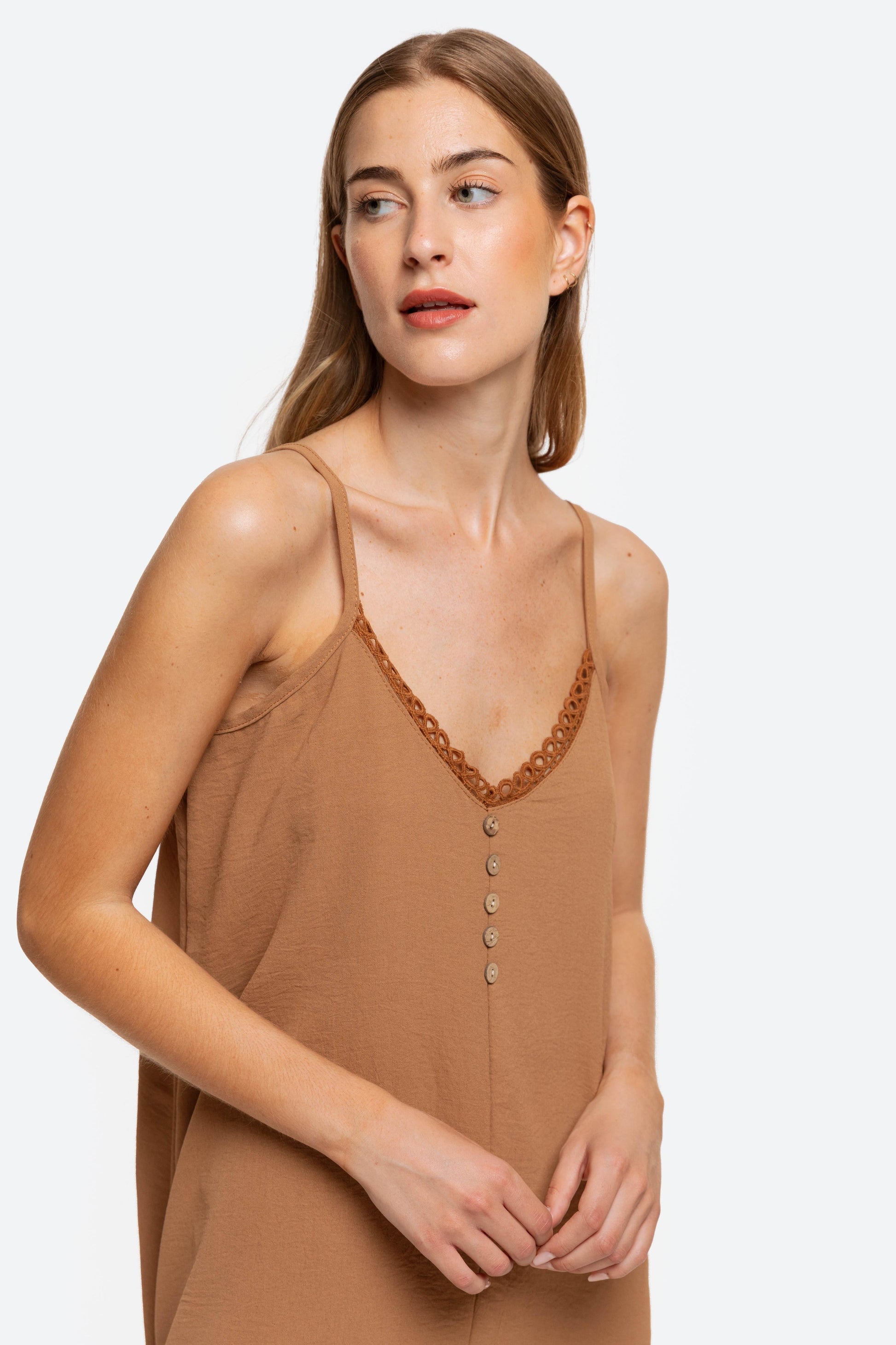 VESTIDO  BOTONES
