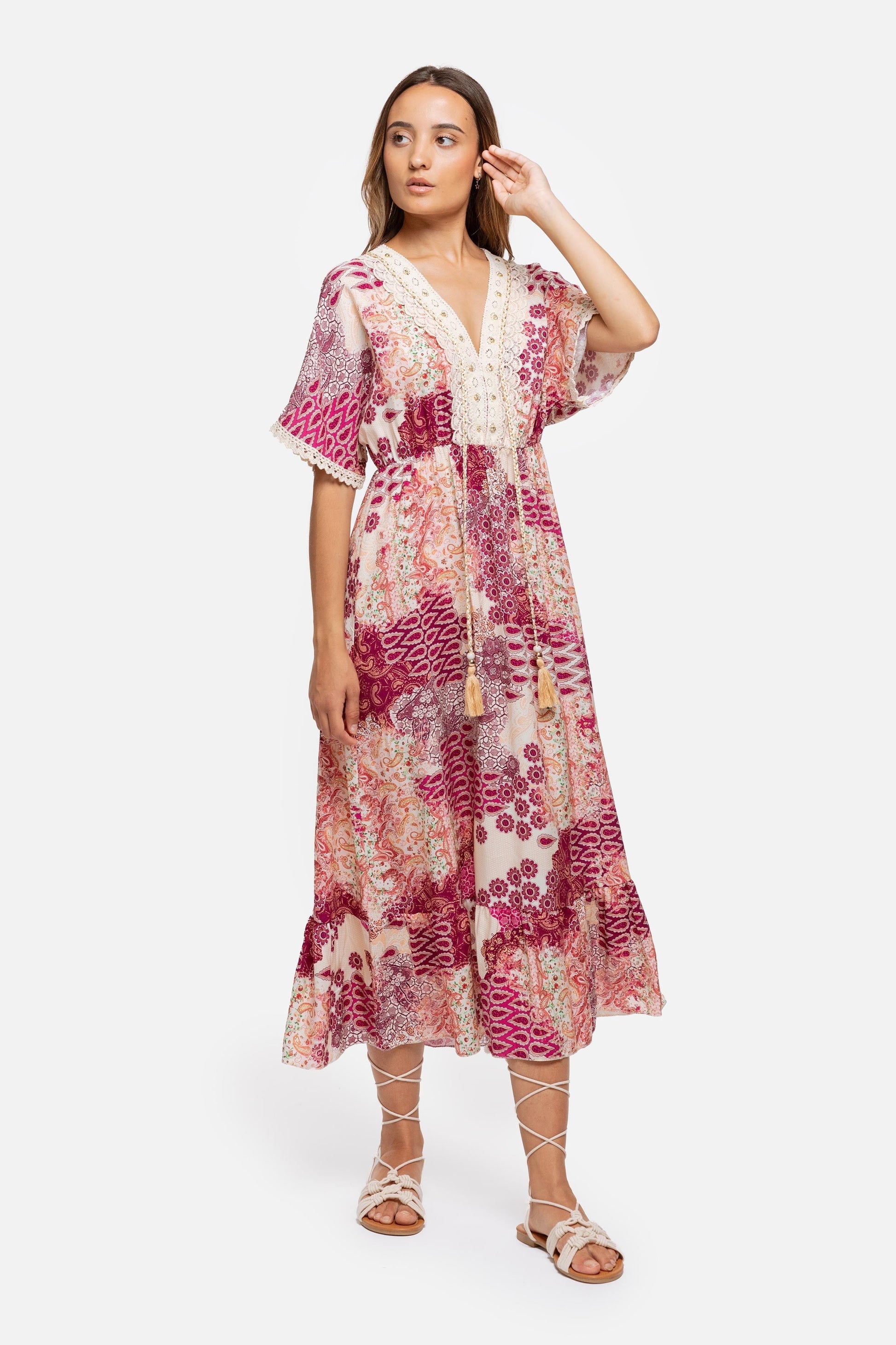 VESTIDO  BOHO