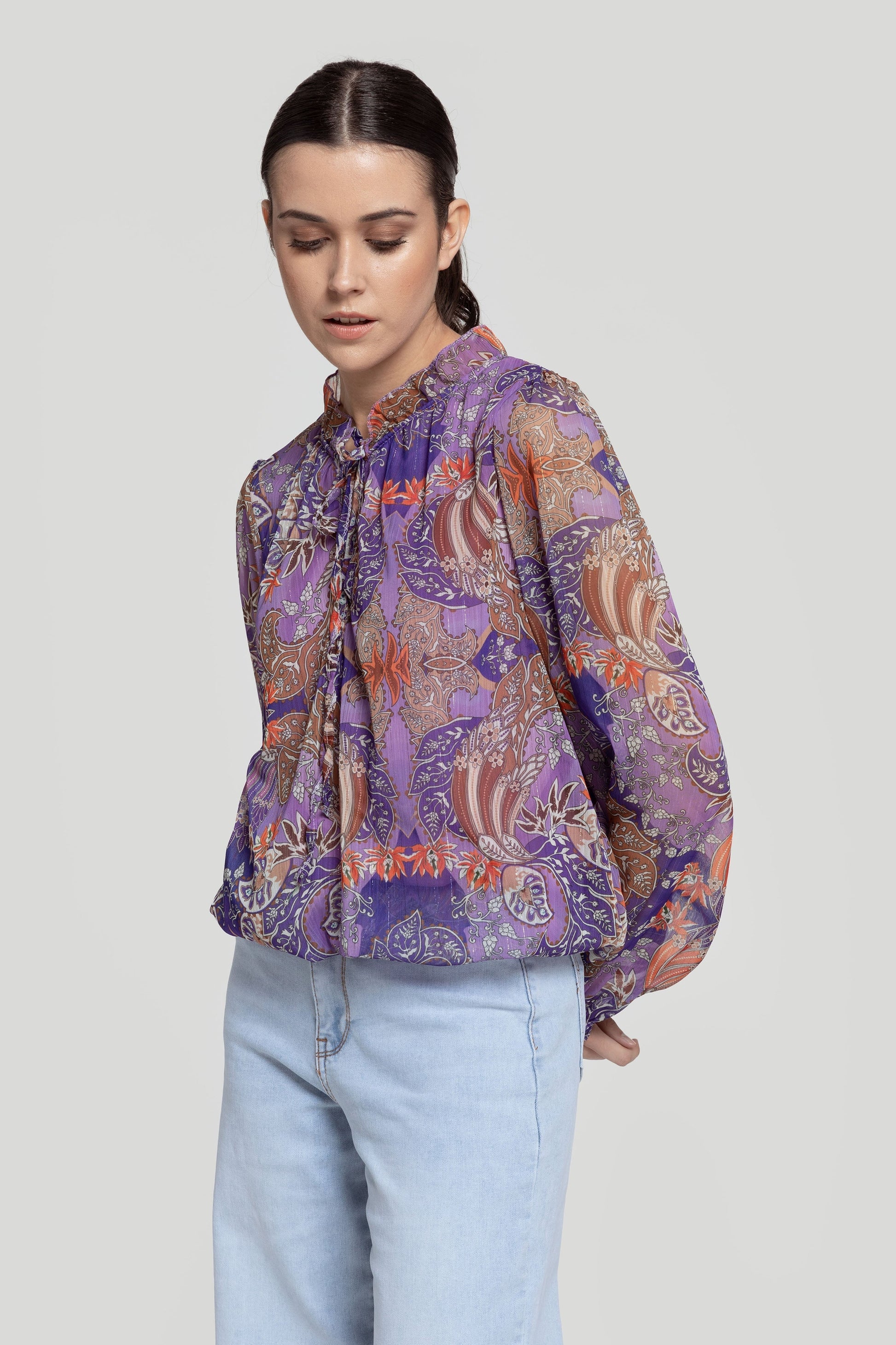 BLUSA  BRILLO