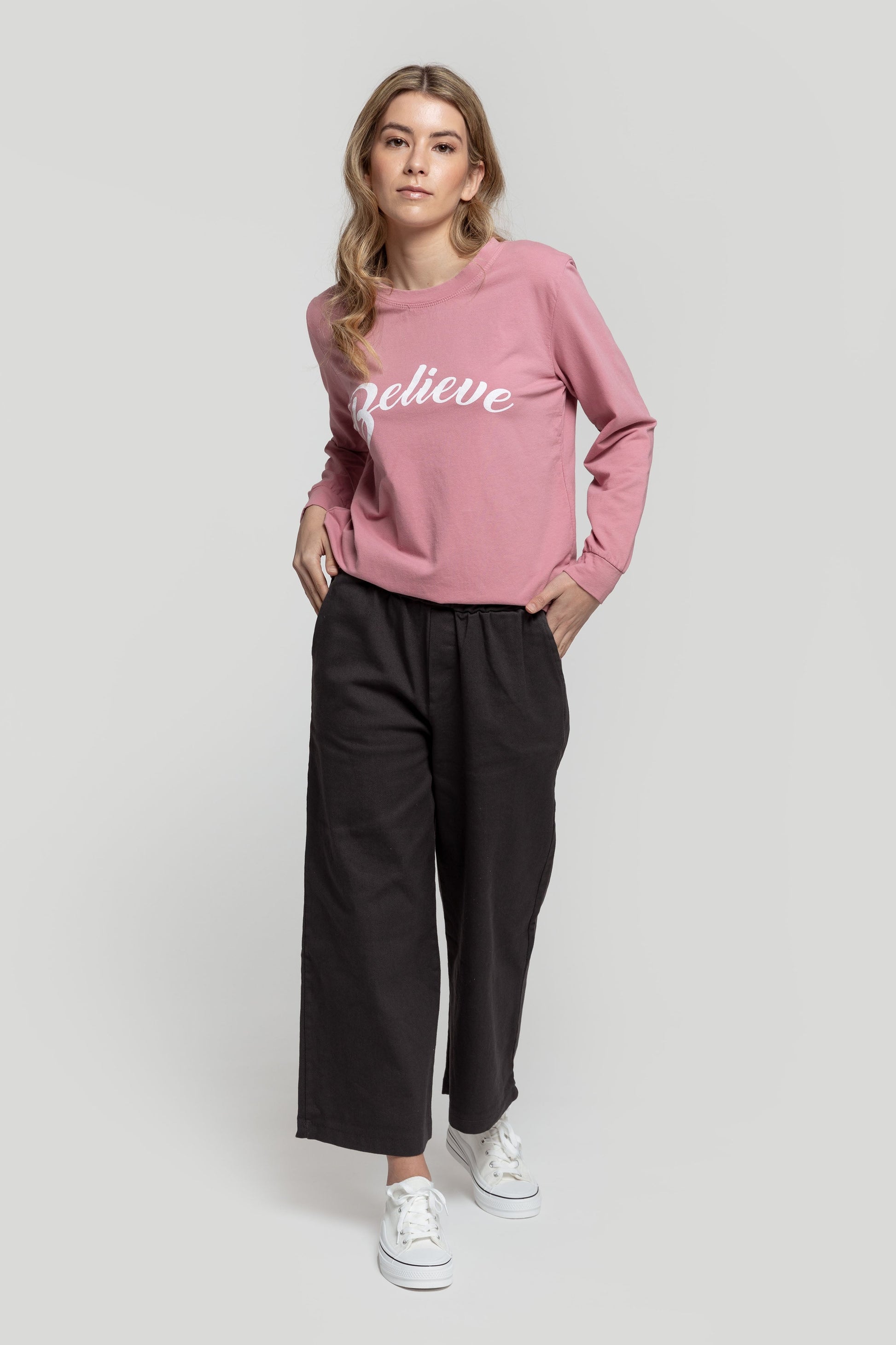 SUDADERA  BELIEVE
