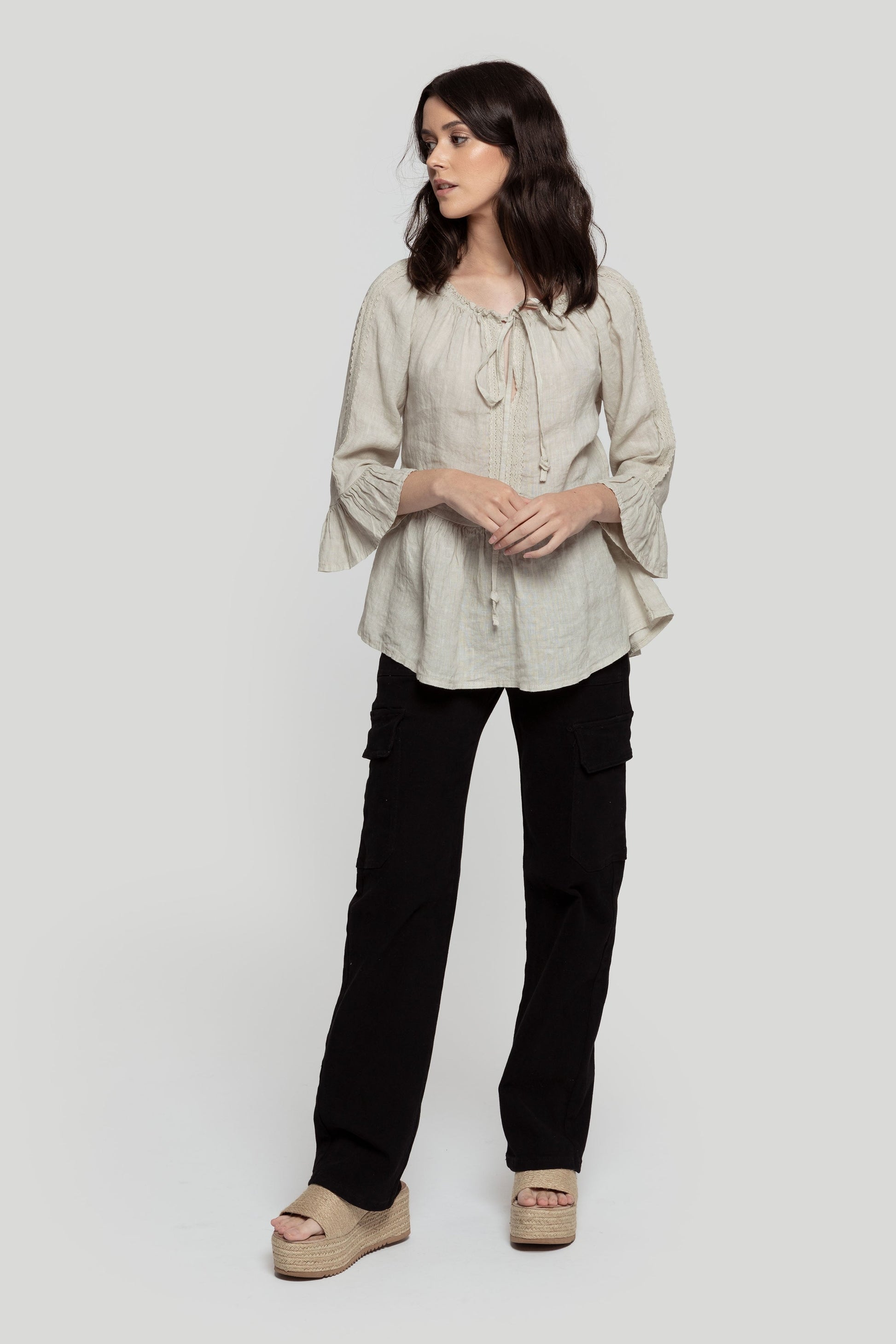BLUSA  LINO