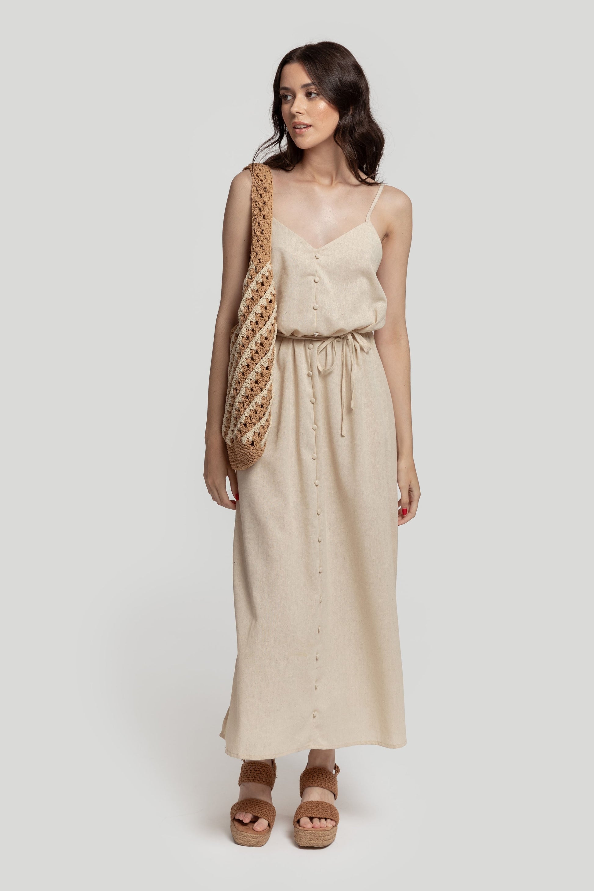 VESTIDO  BOTONES