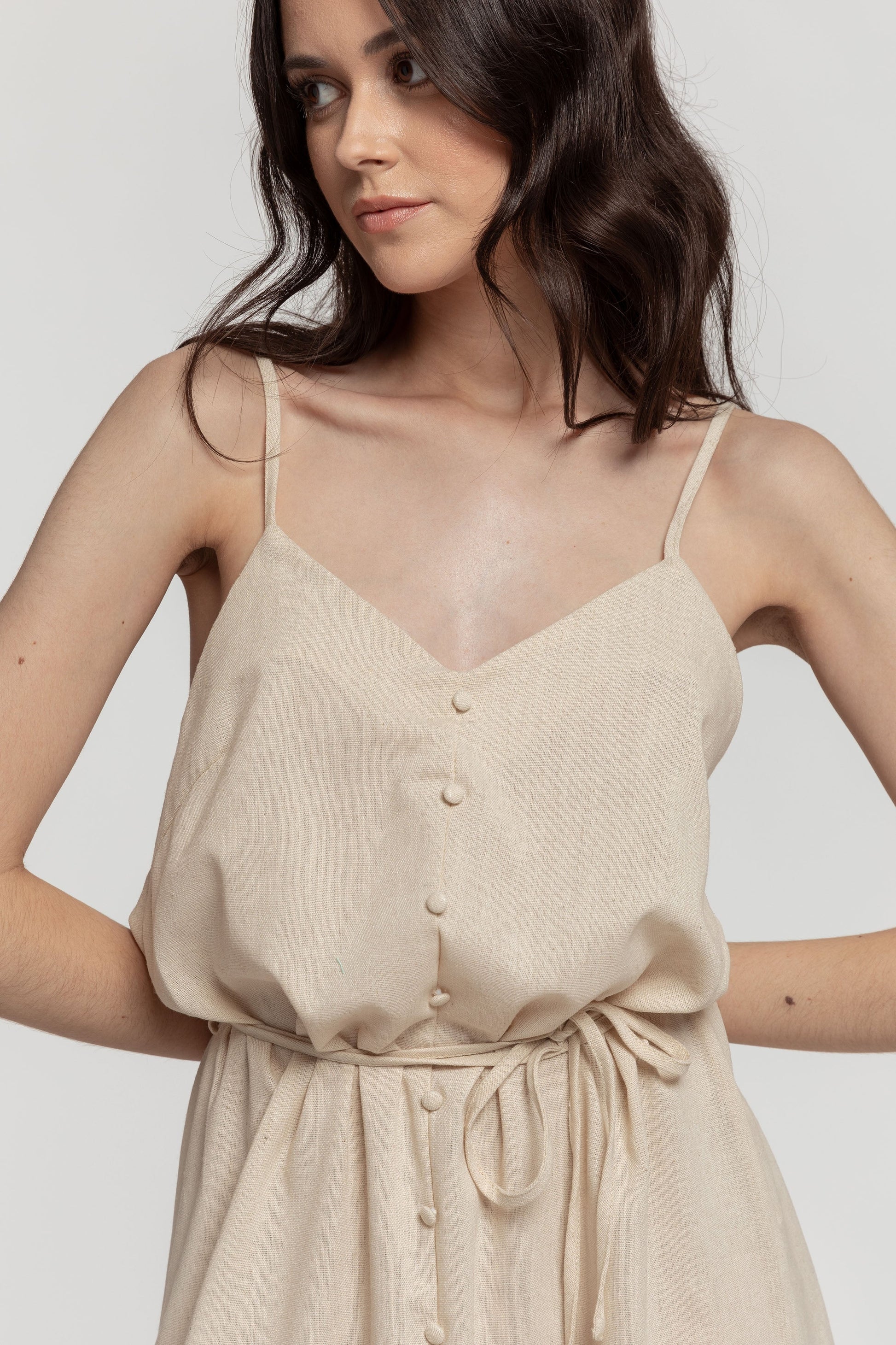 VESTIDO  BOTONES