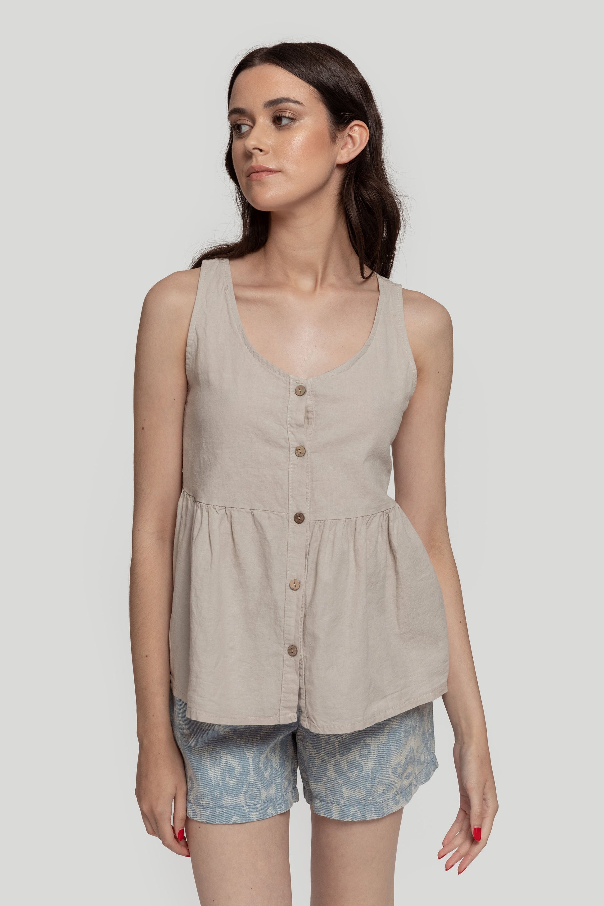 BLUSA  LINO