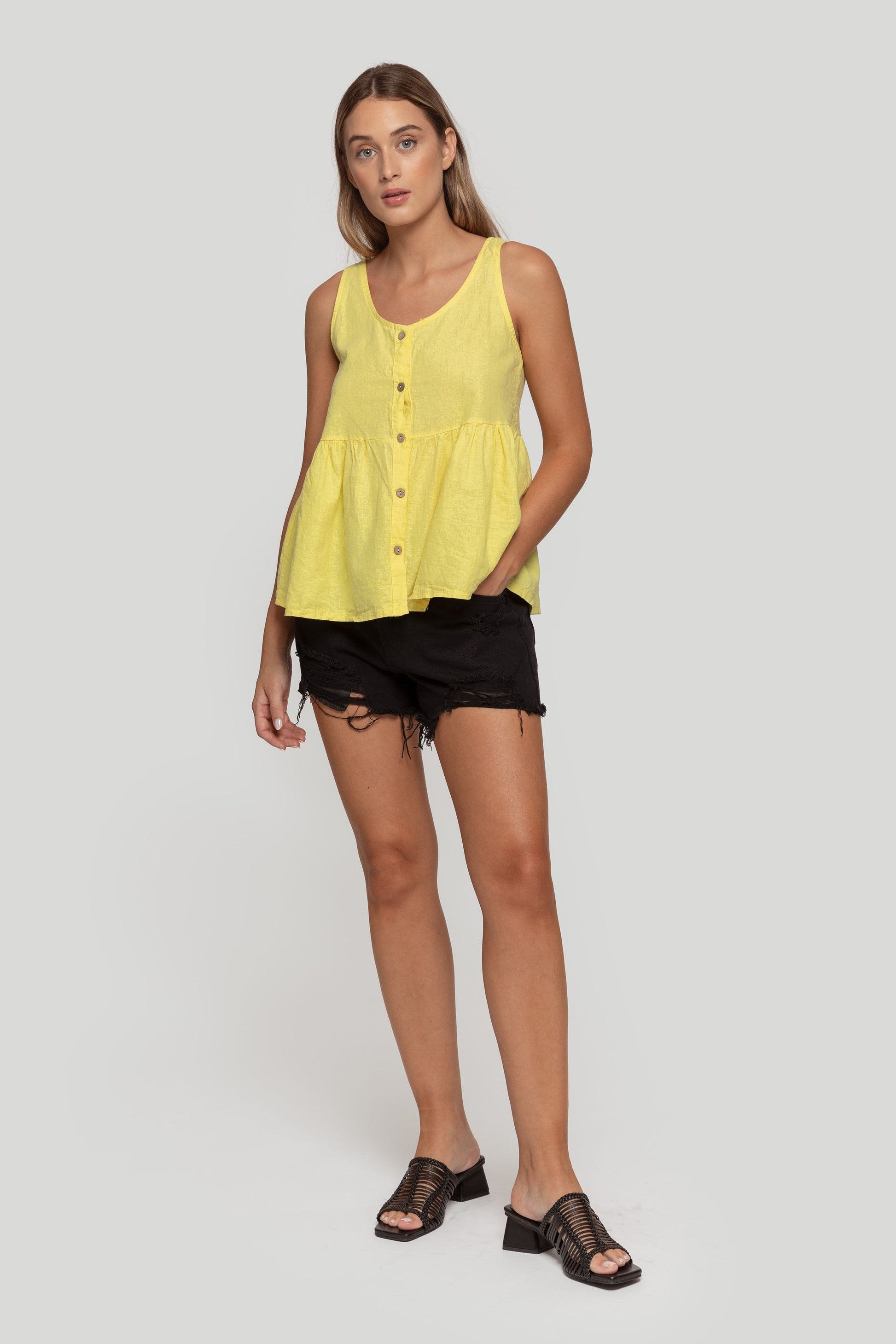 BLUSA  LINO