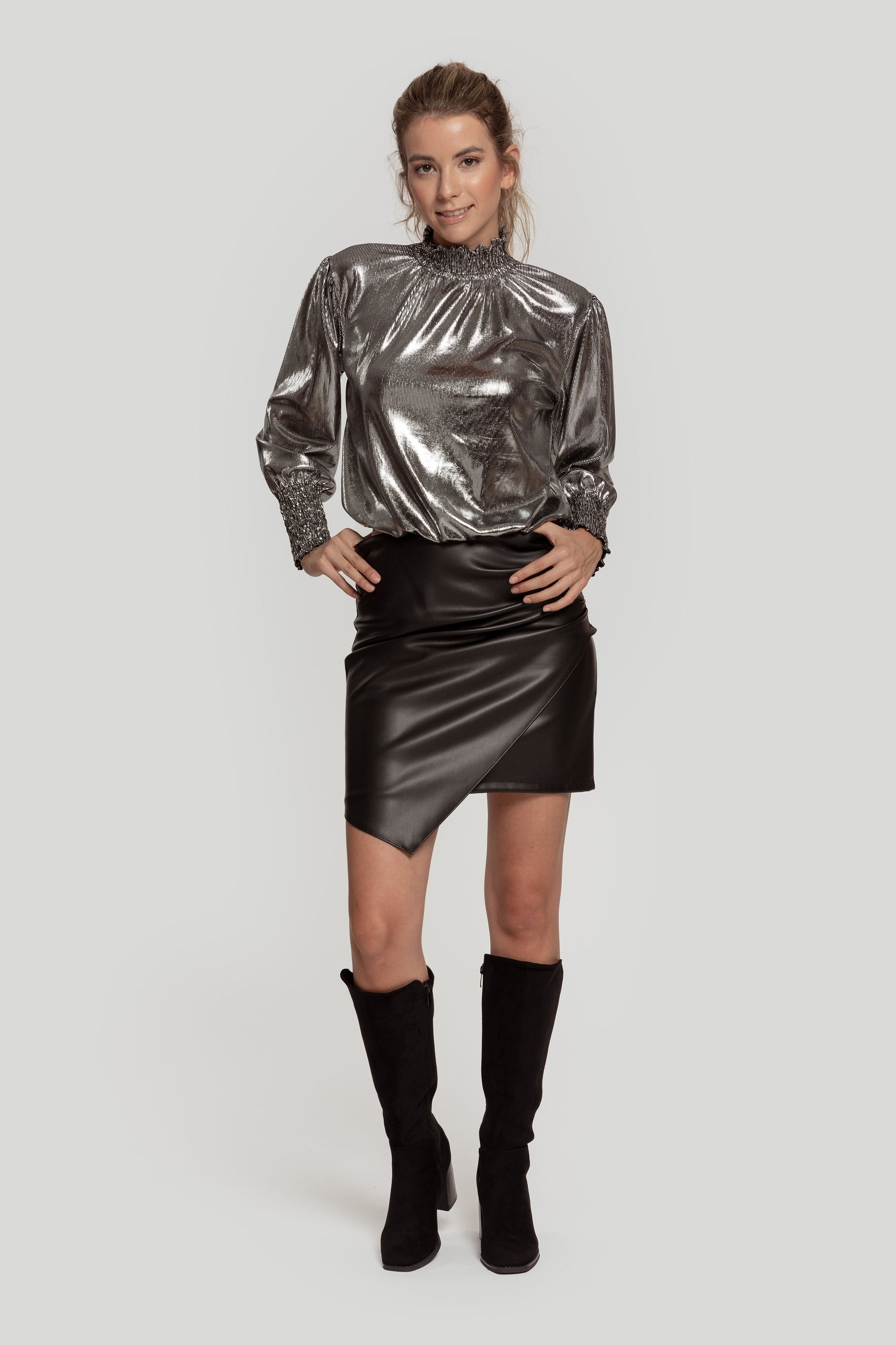 BLUSA  METALIZADA