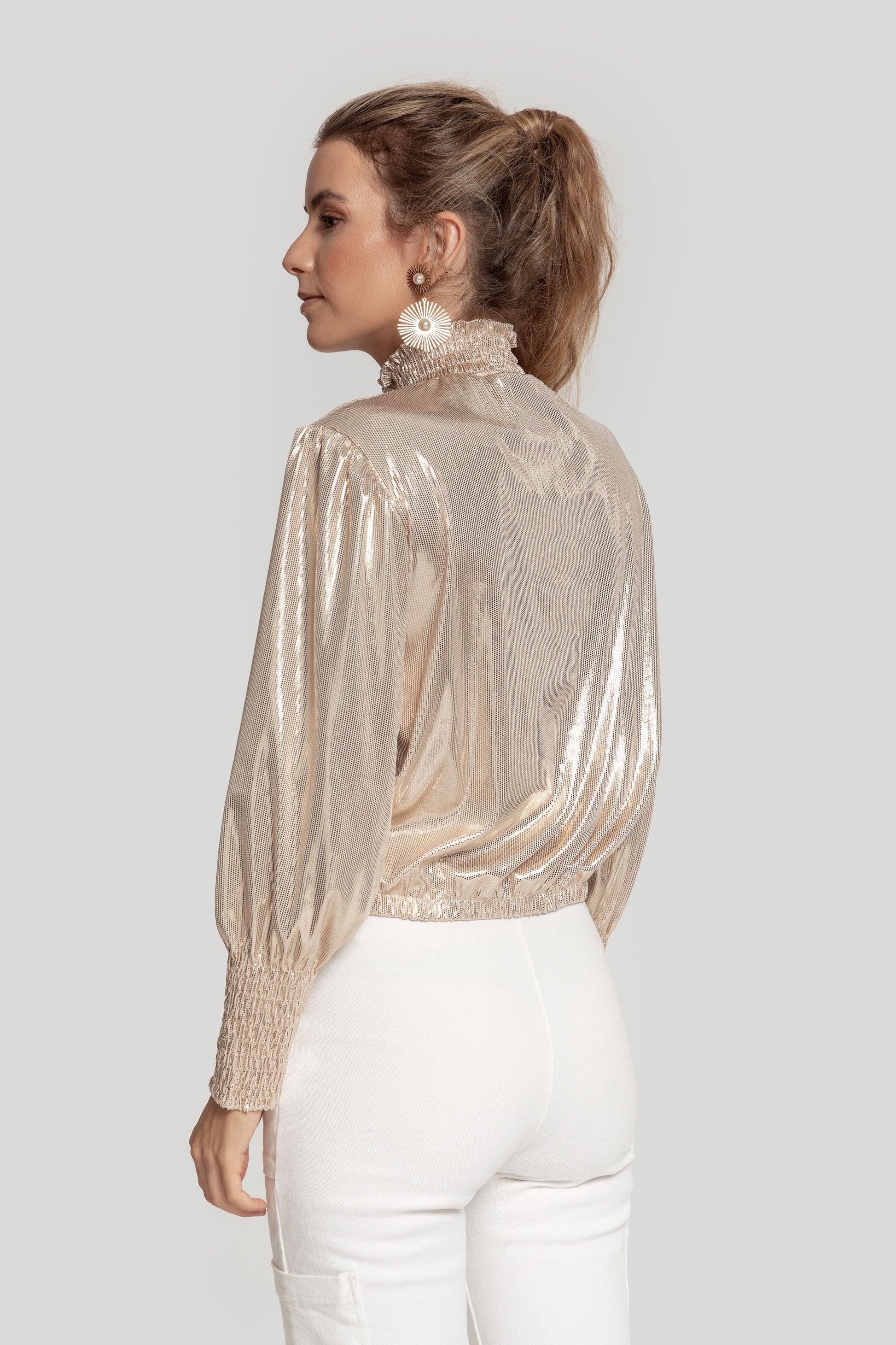 BLUSA  METALIZADA