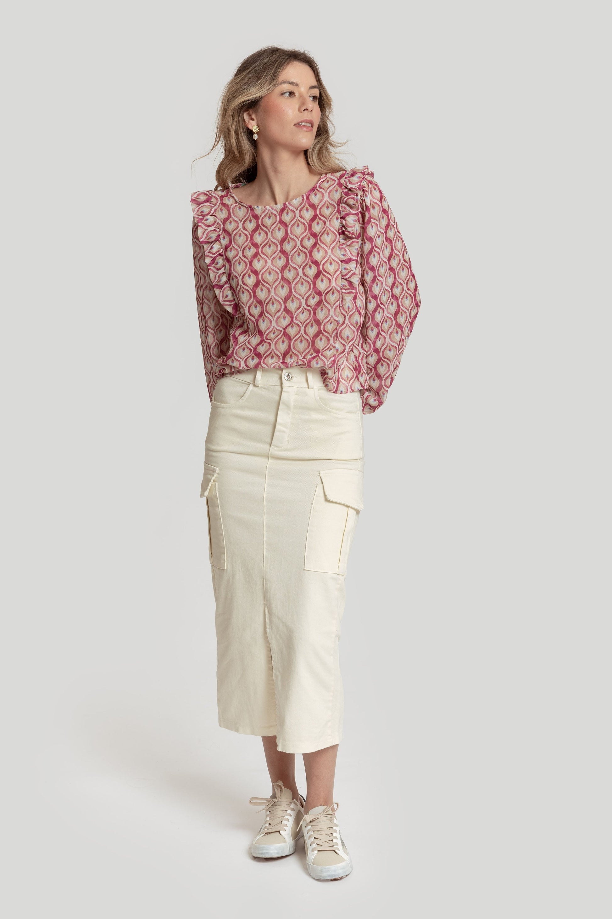 BLUSA  BOTON