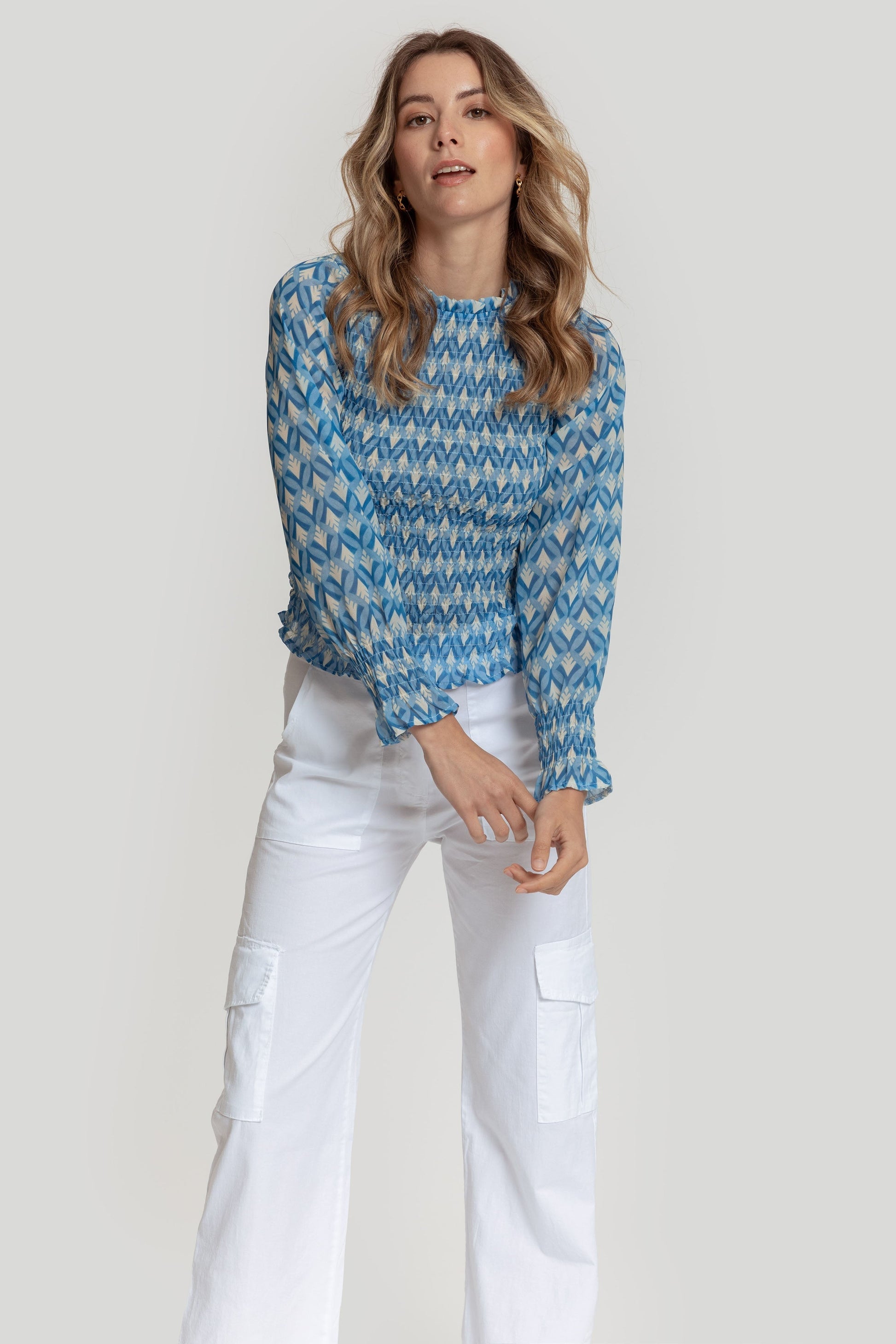 BLUSA  FRUNCE