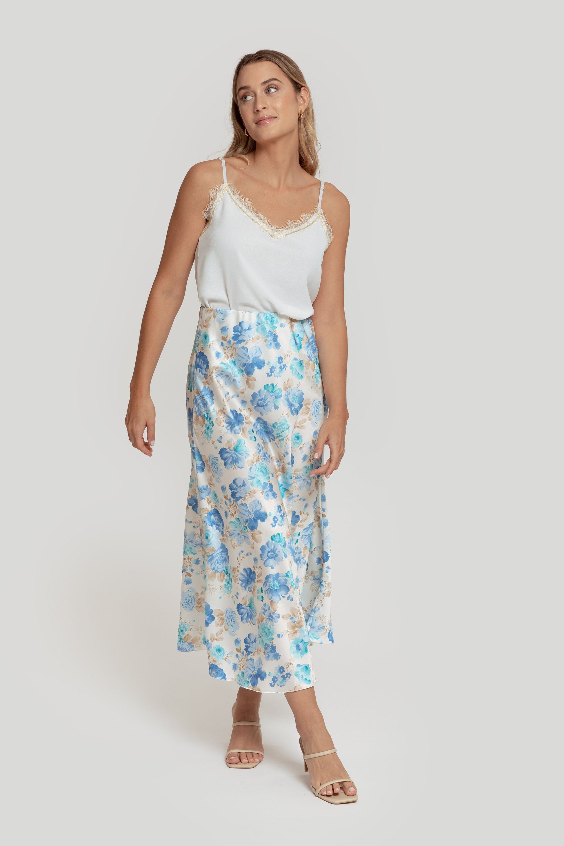 FALDA  ESTAMPADA