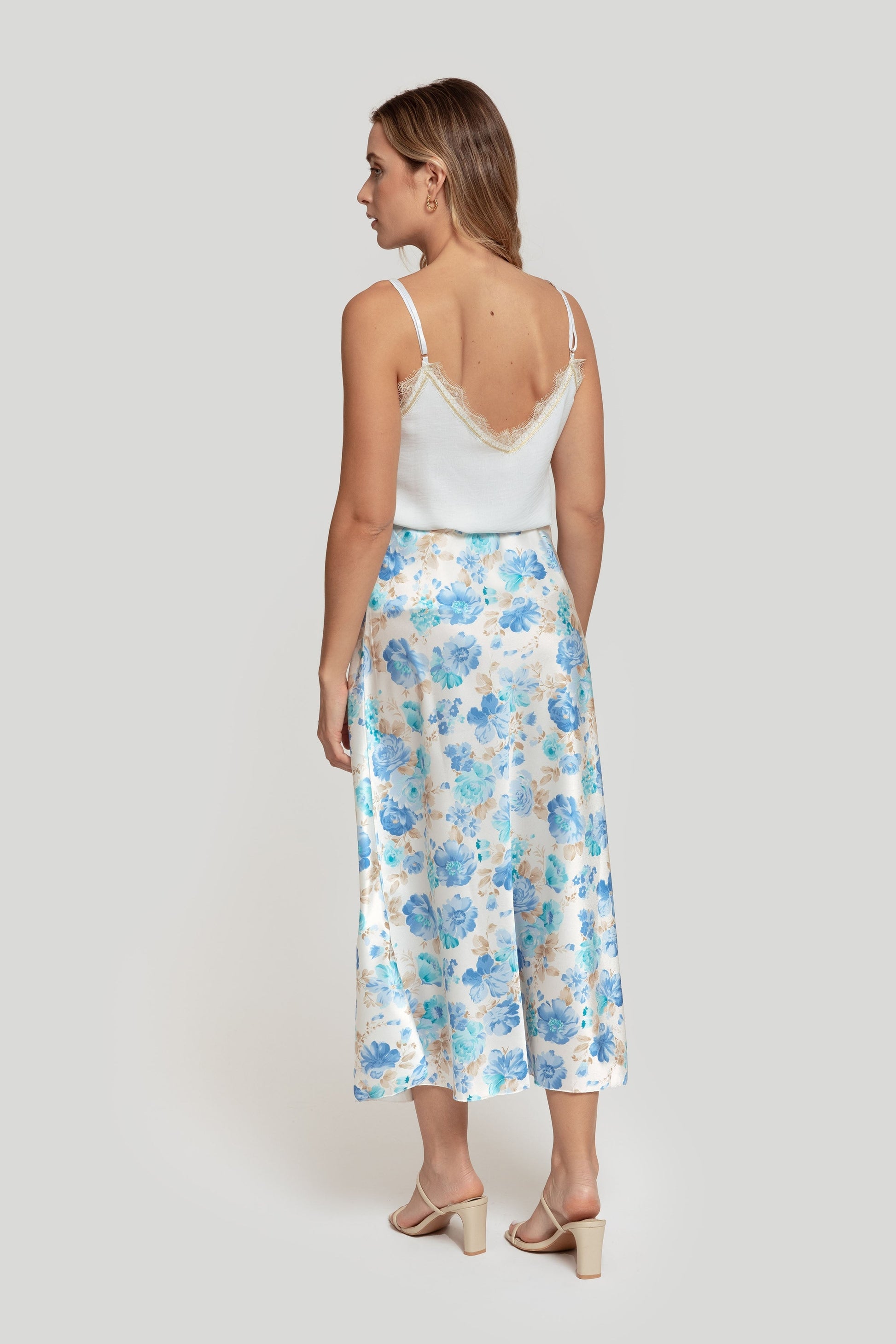 FALDA  ESTAMPADA