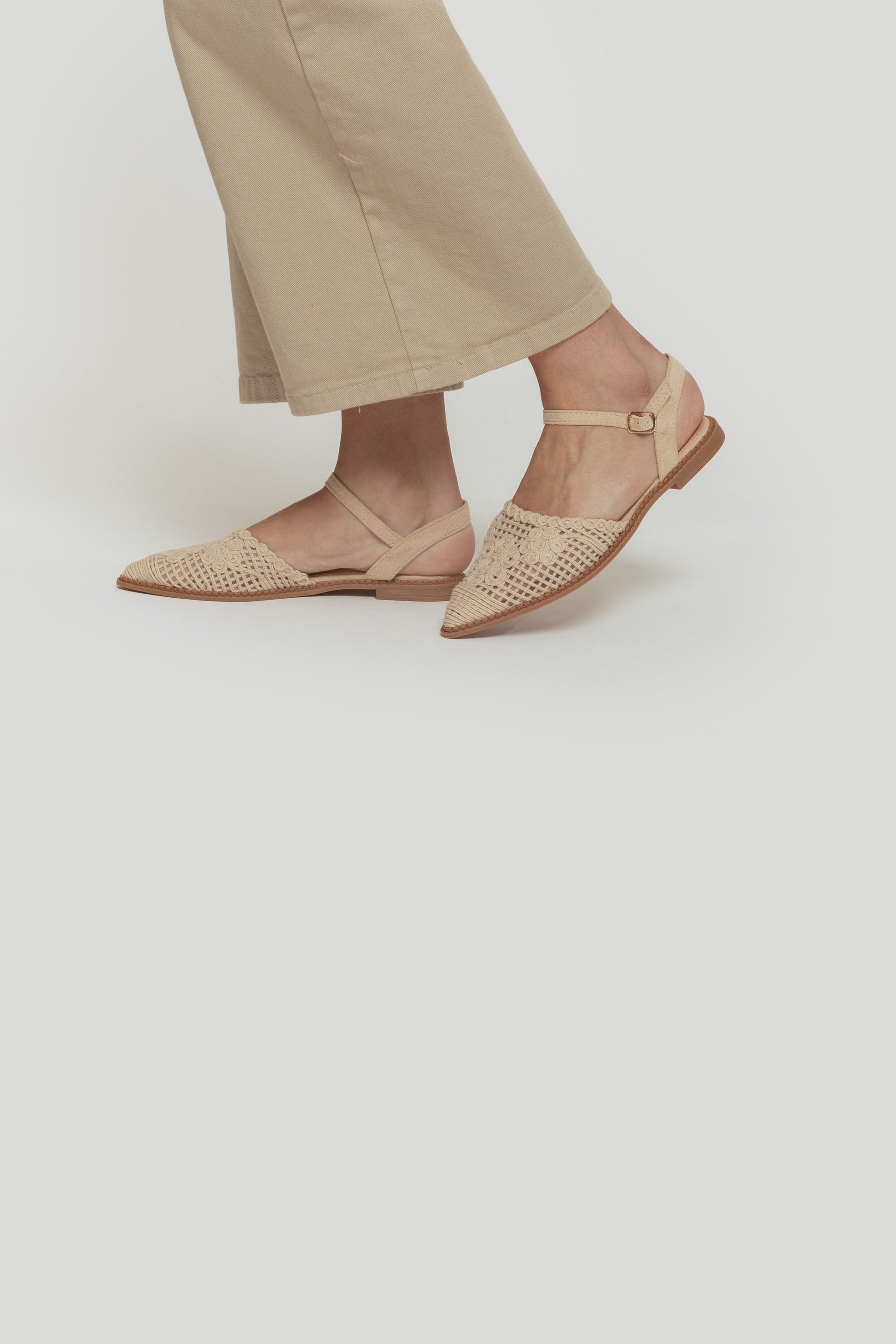 ZAPATO  TRENZADO
