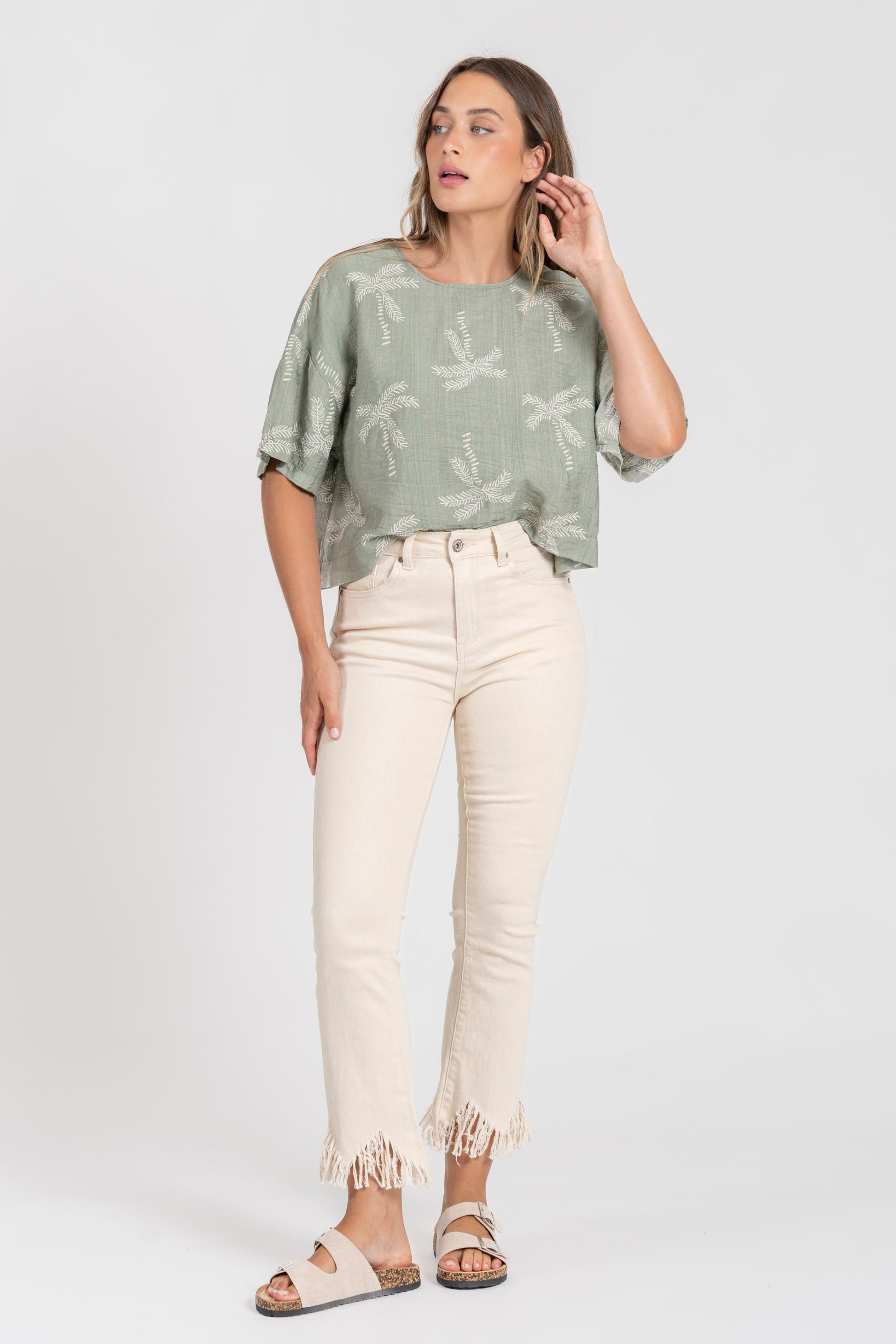 BLUSA  PALMS