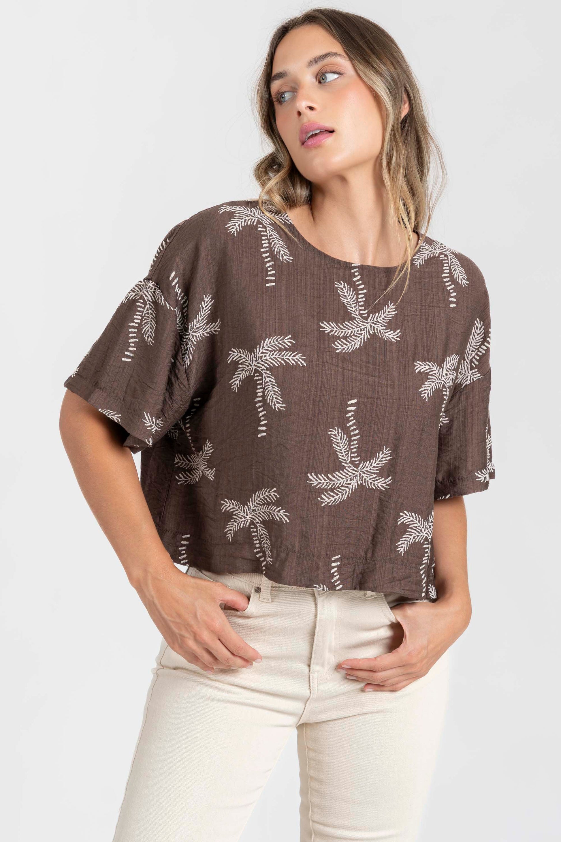 BLUSA  PALMS