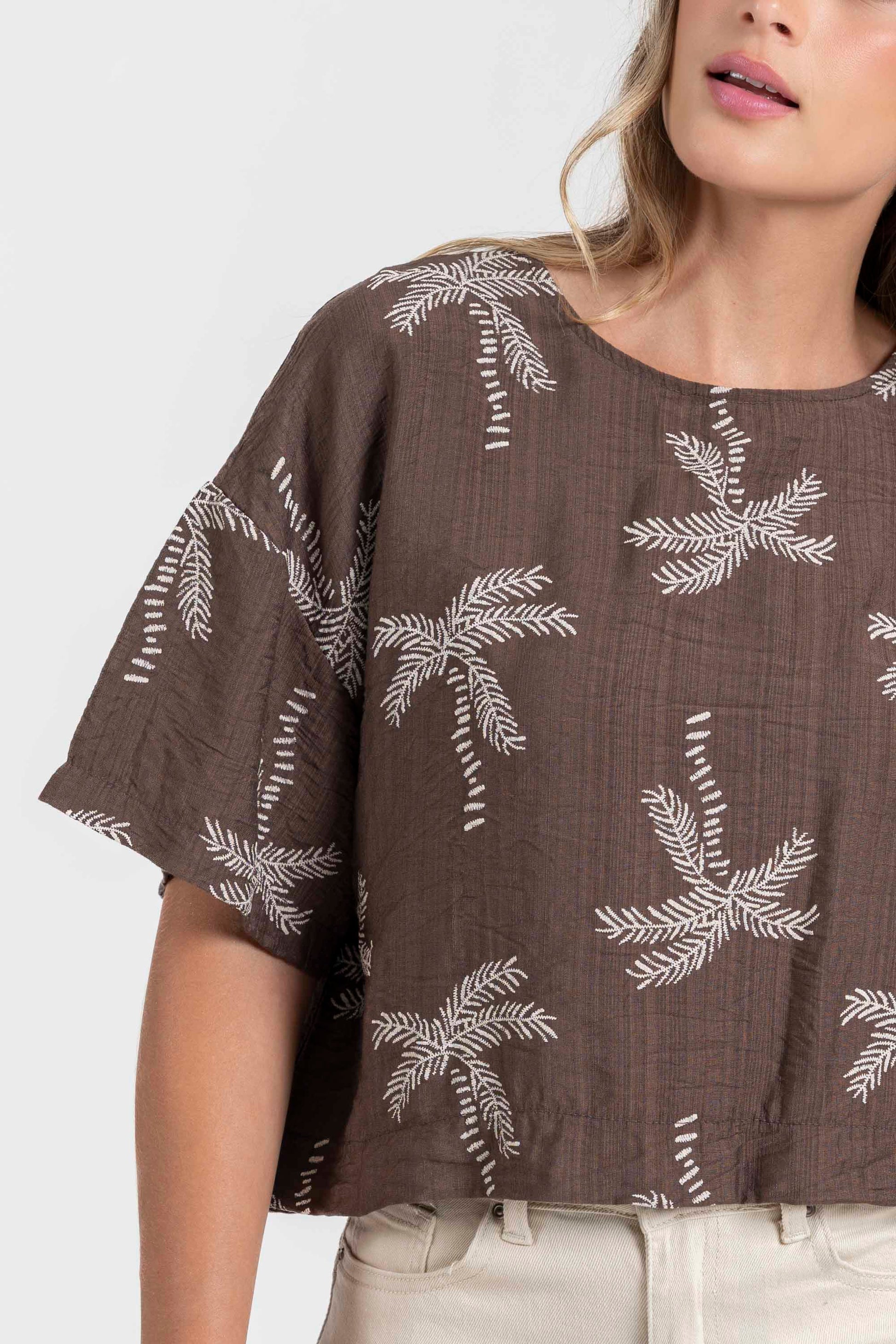BLUSA  PALMS