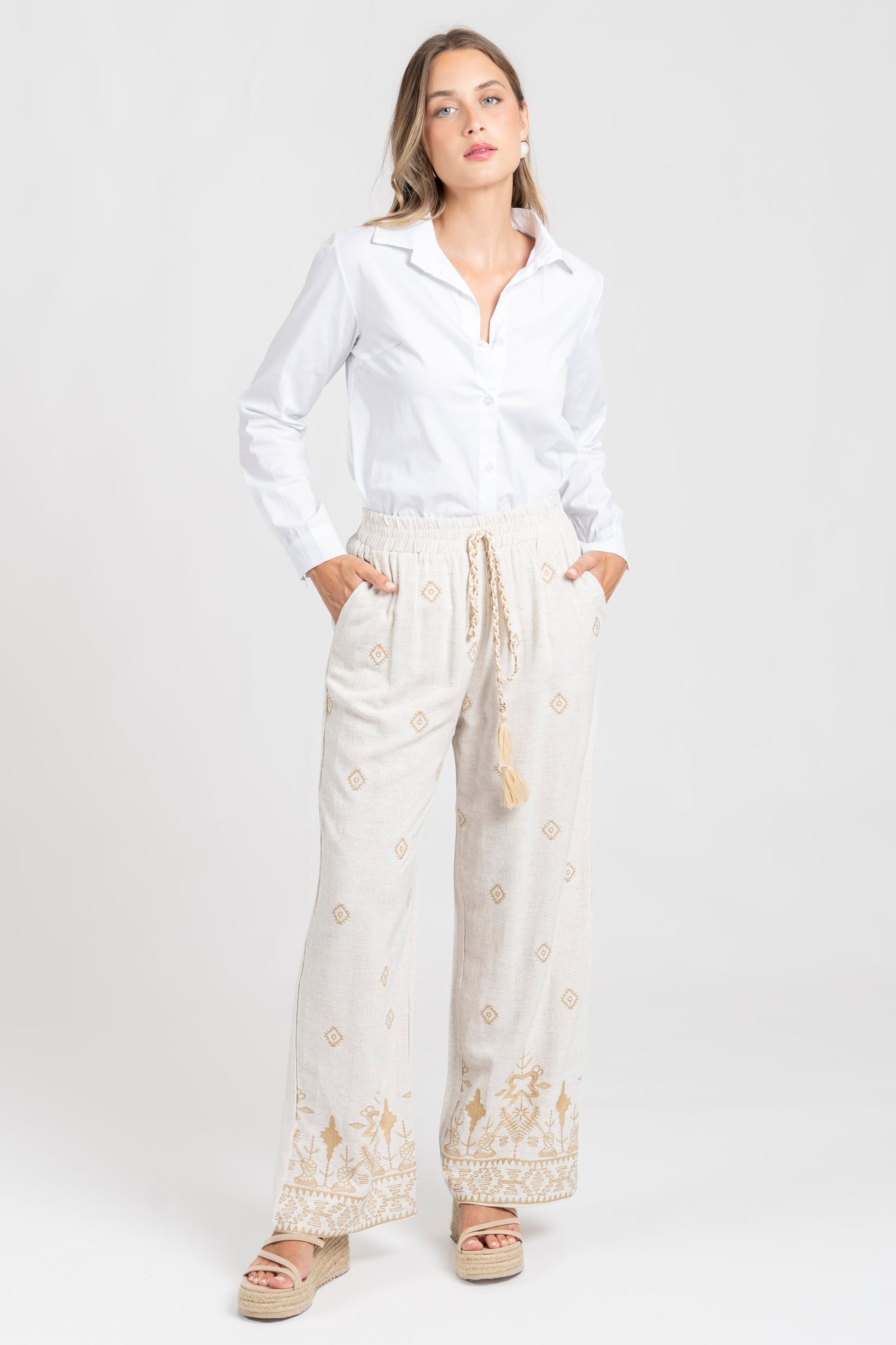 PANTALON  LINO
