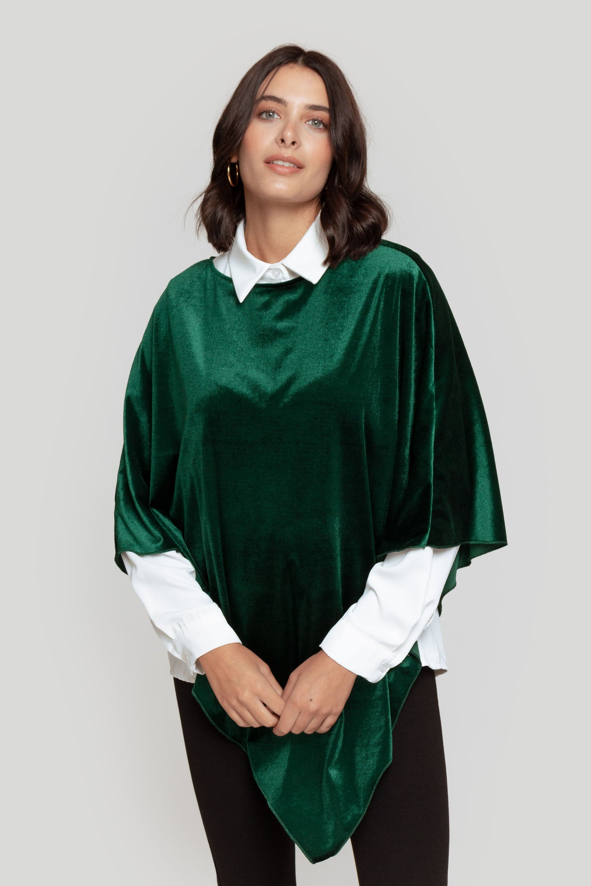 PONCHO  TERCIOPELO