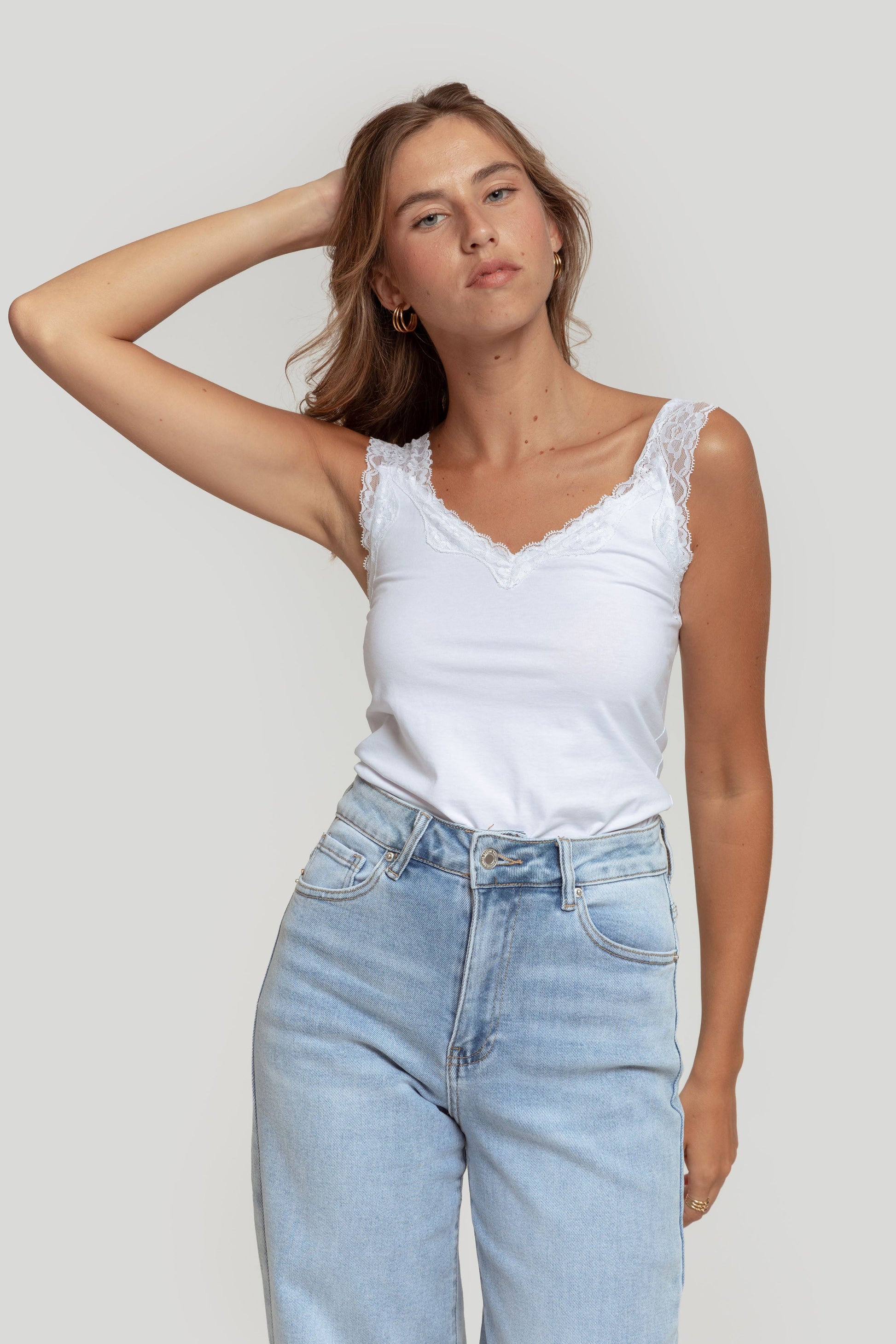 TOP  ENCAJE