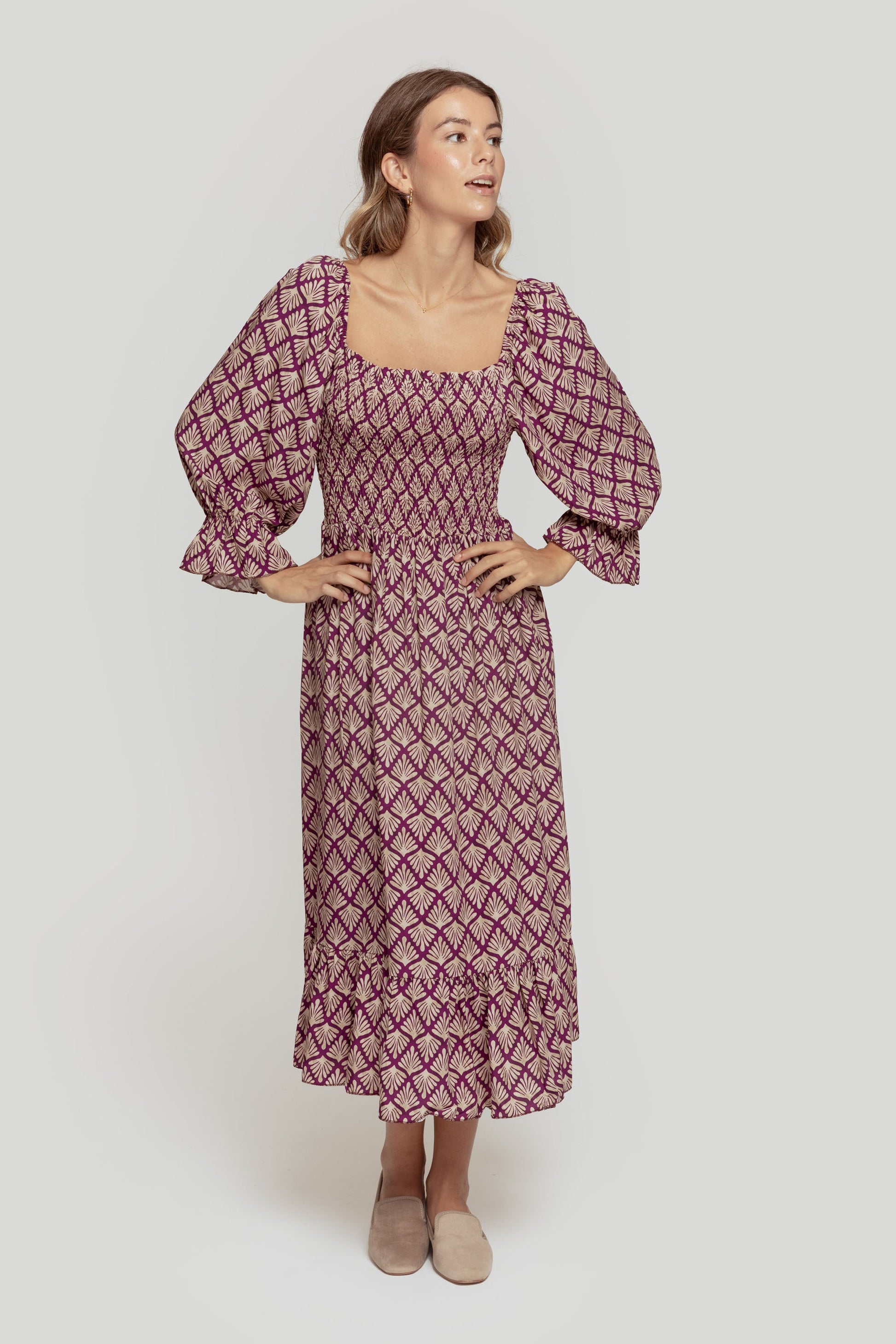 VESTIDO  OFF SHOULDER