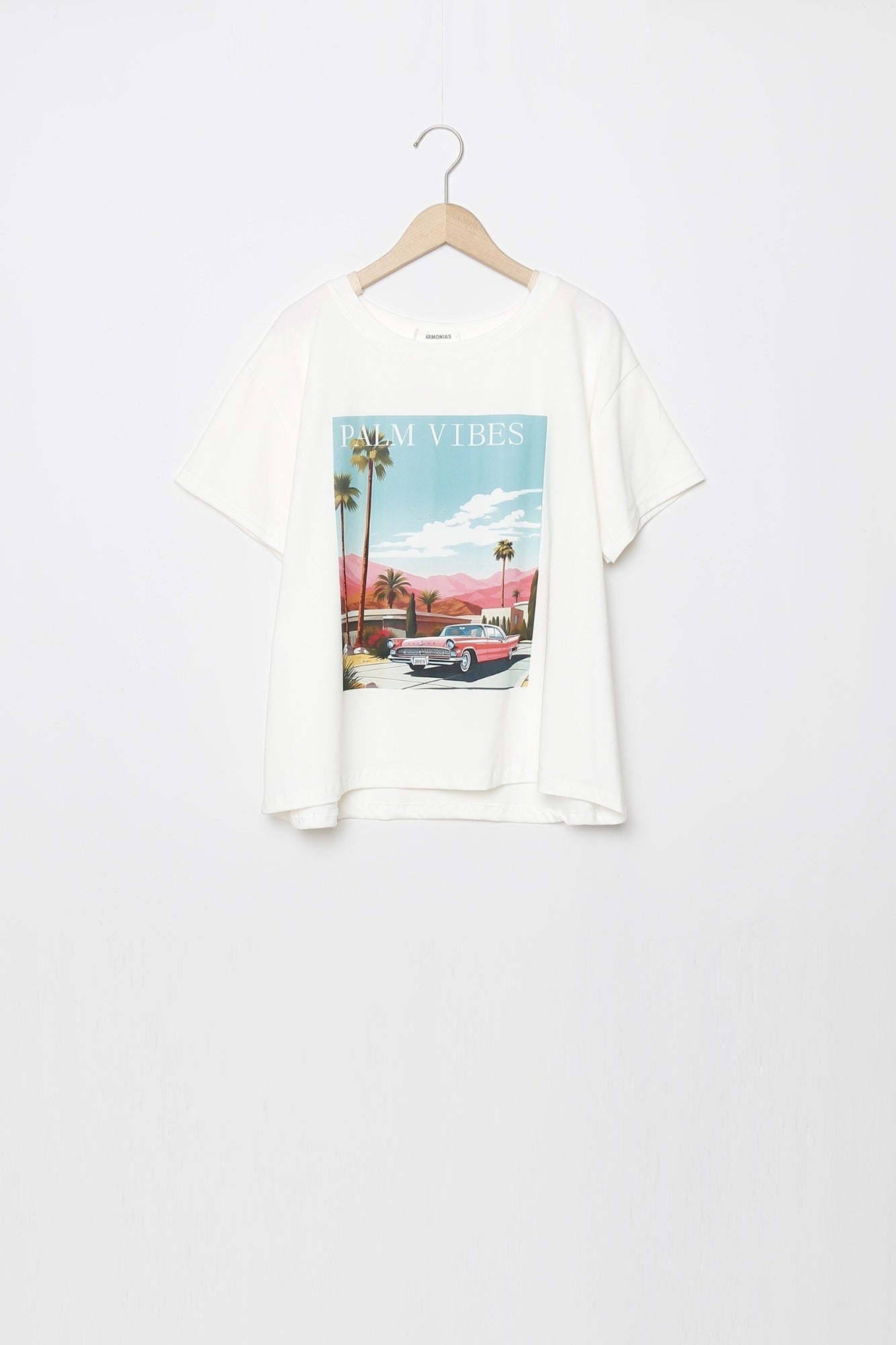 CAMISETA  PALM VIBES