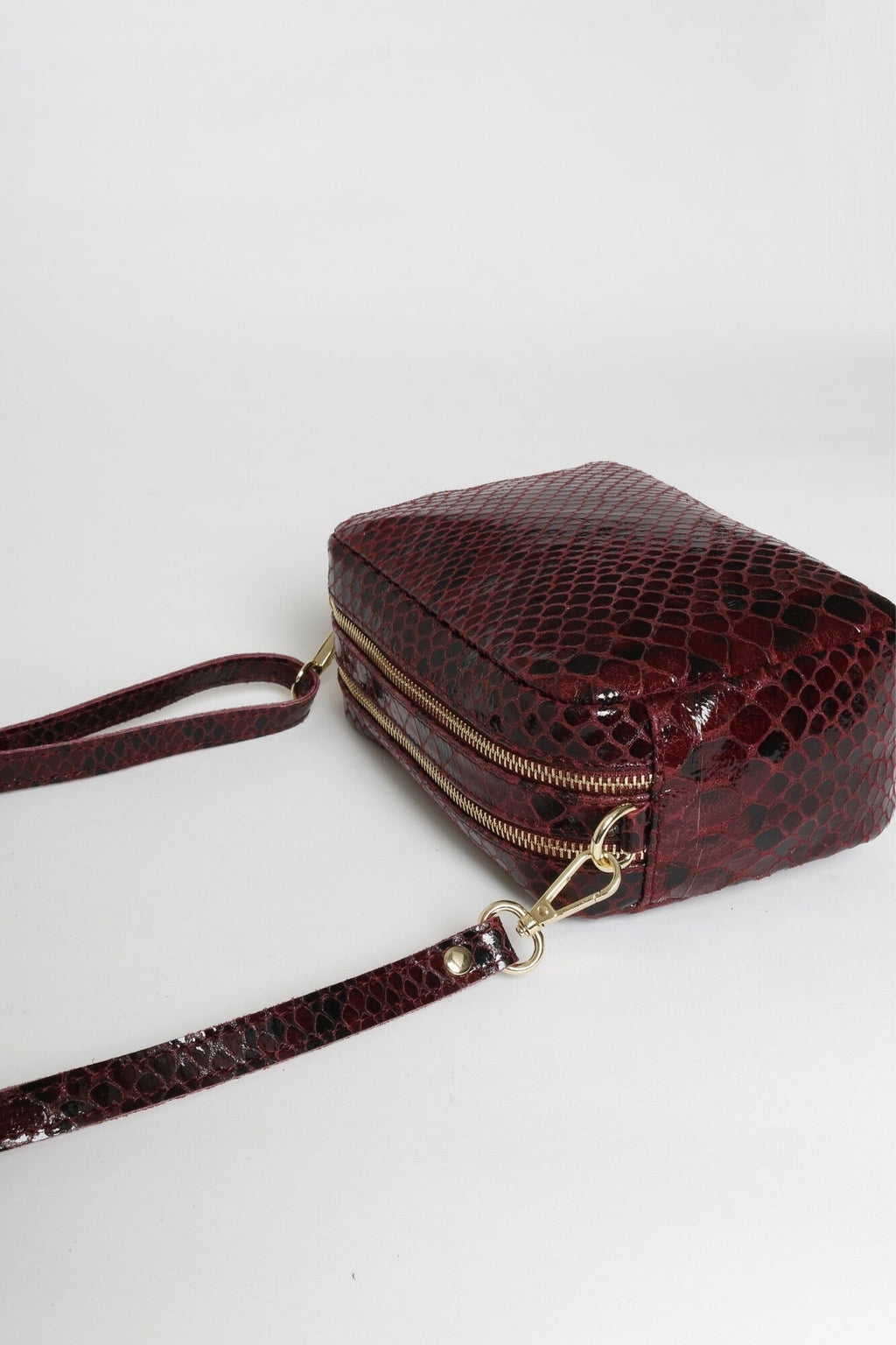 BOLSO  PIEL ESTAMPADO