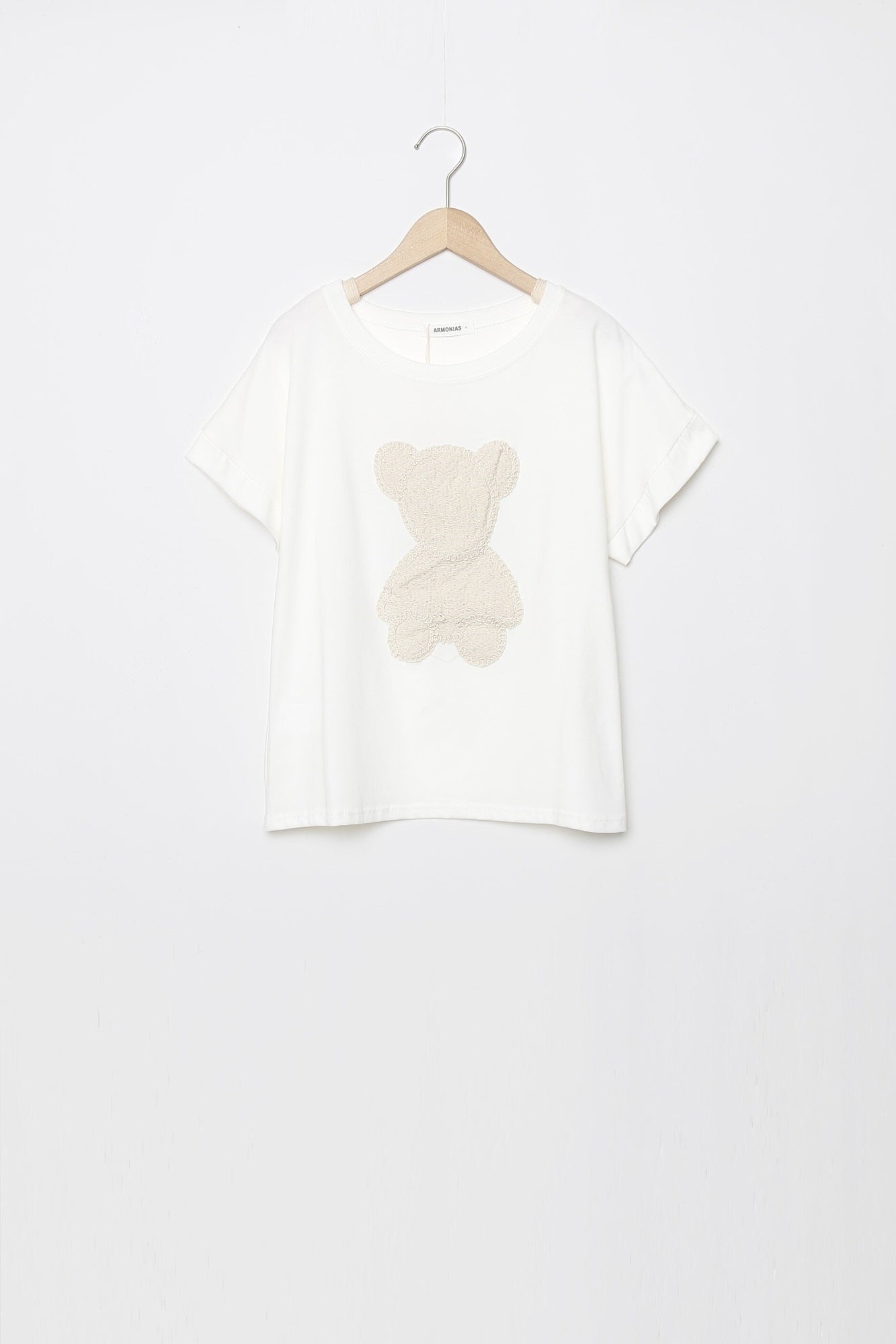 CAMISETA  OSO CROCHET