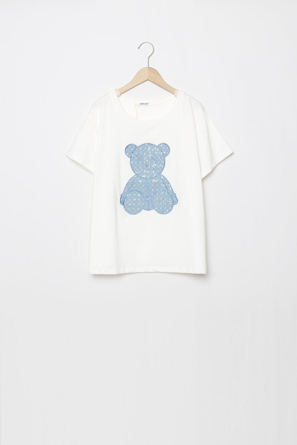 CAMISETA  OSO DENIM