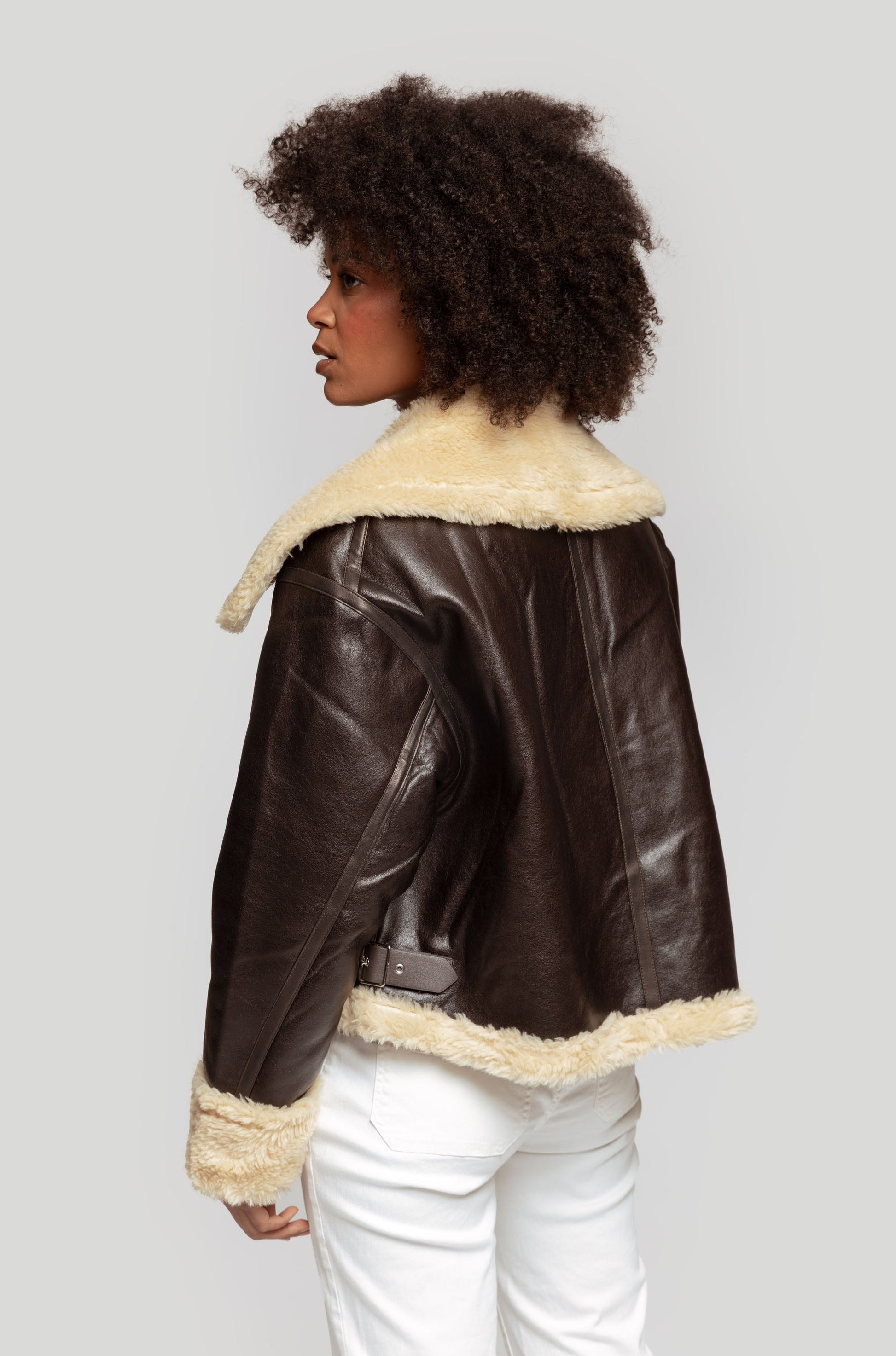 CHAQUETA VICTORIA BORREGUITO