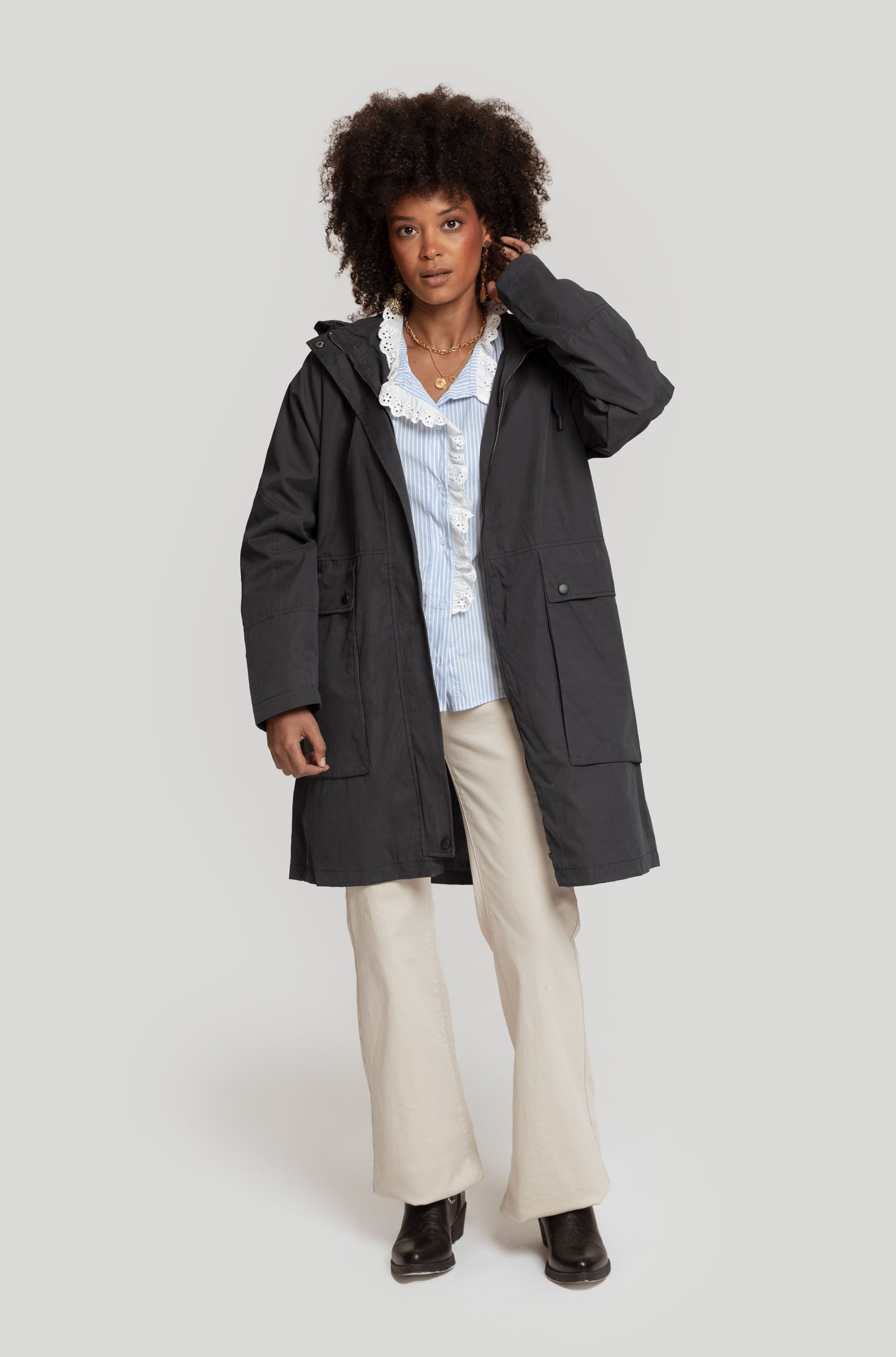 TRENCH  CAPUCHA
