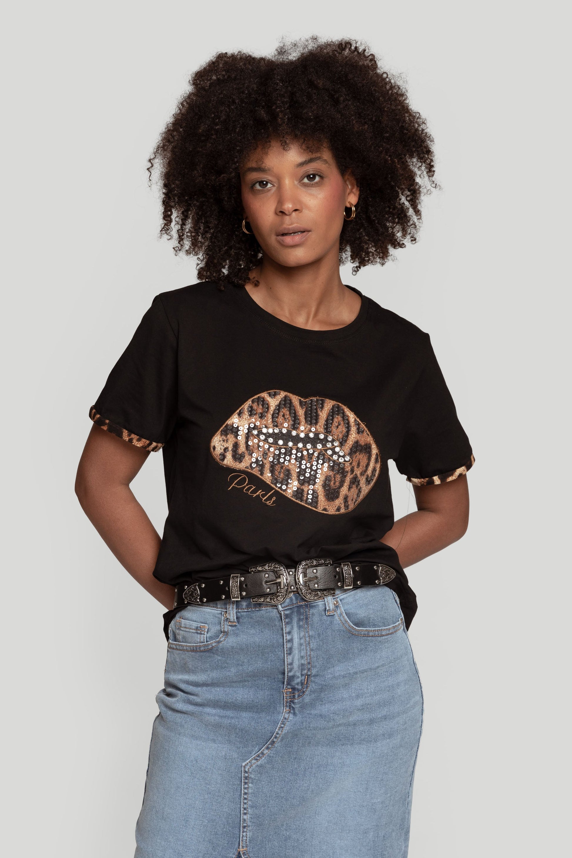 CAMISETA  LABIOS