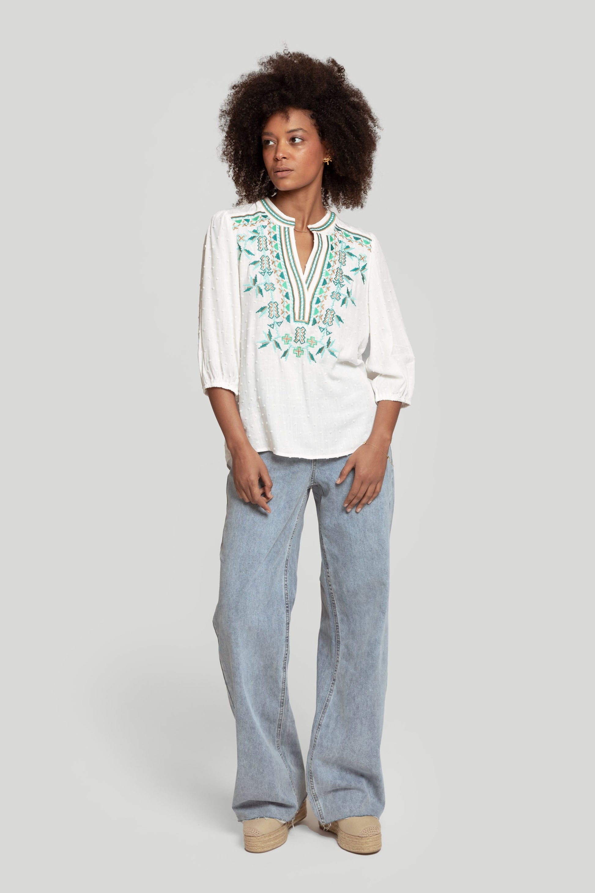 JEANS LAULIA WIDE LEG