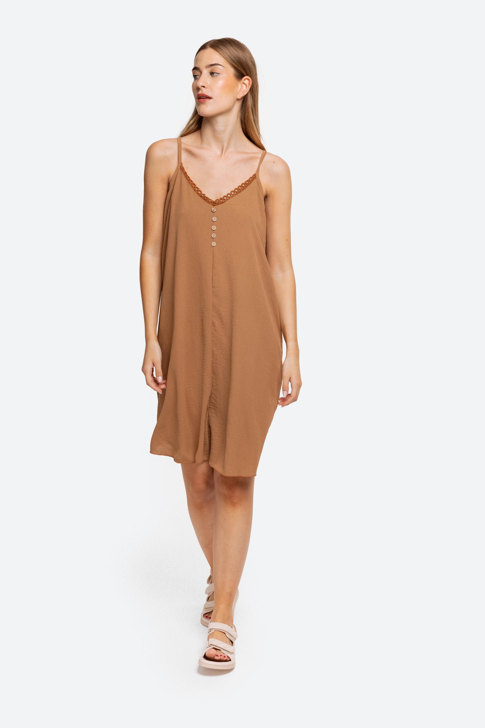 VESTIDO  BOTONES