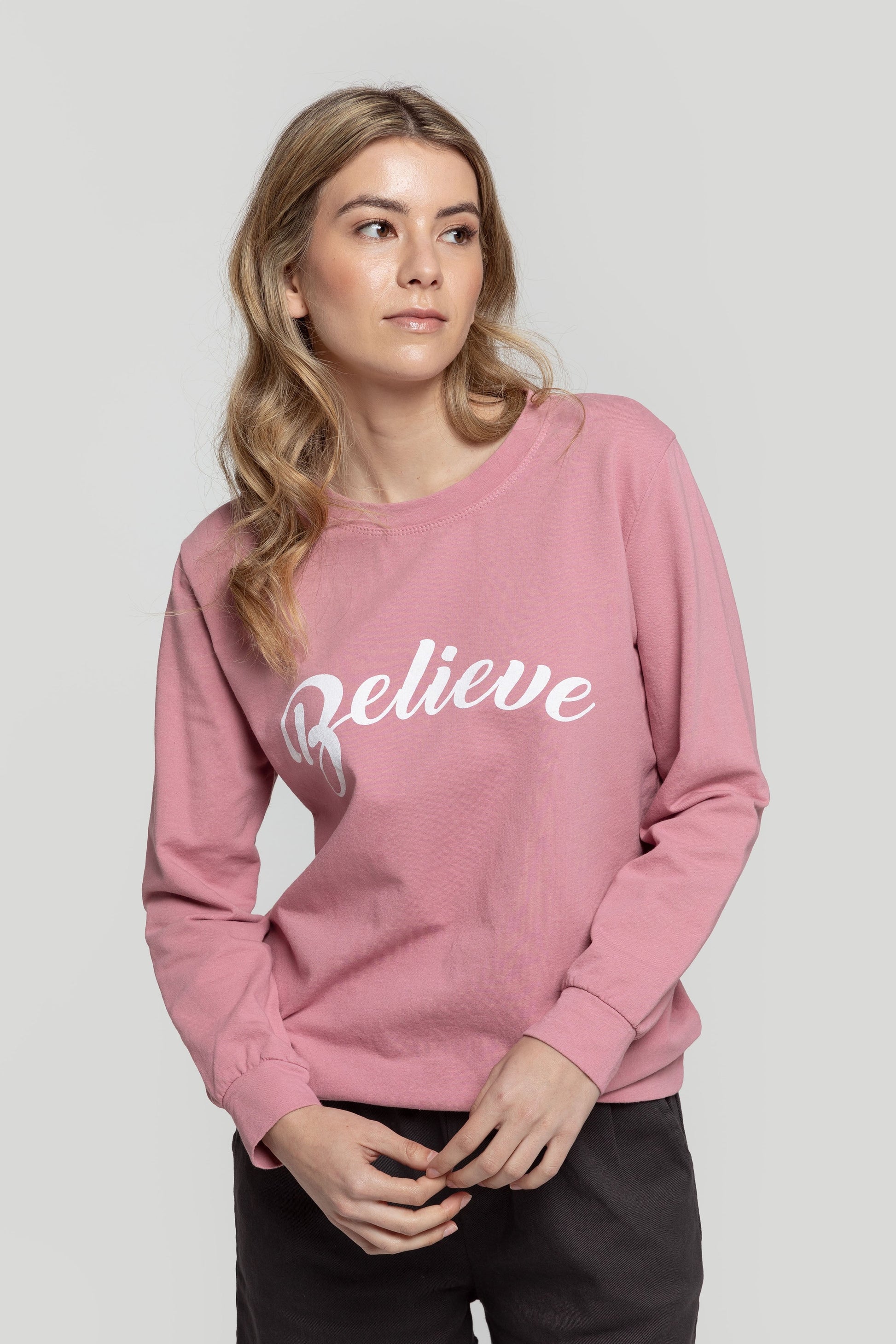 SUDADERA  BELIEVE