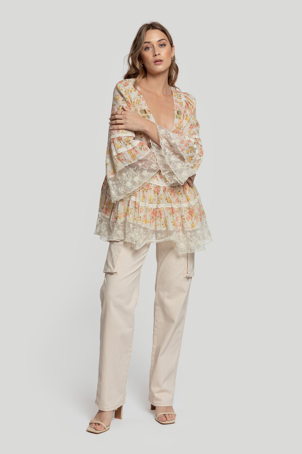 BLUSA BOHO ABALORIOS