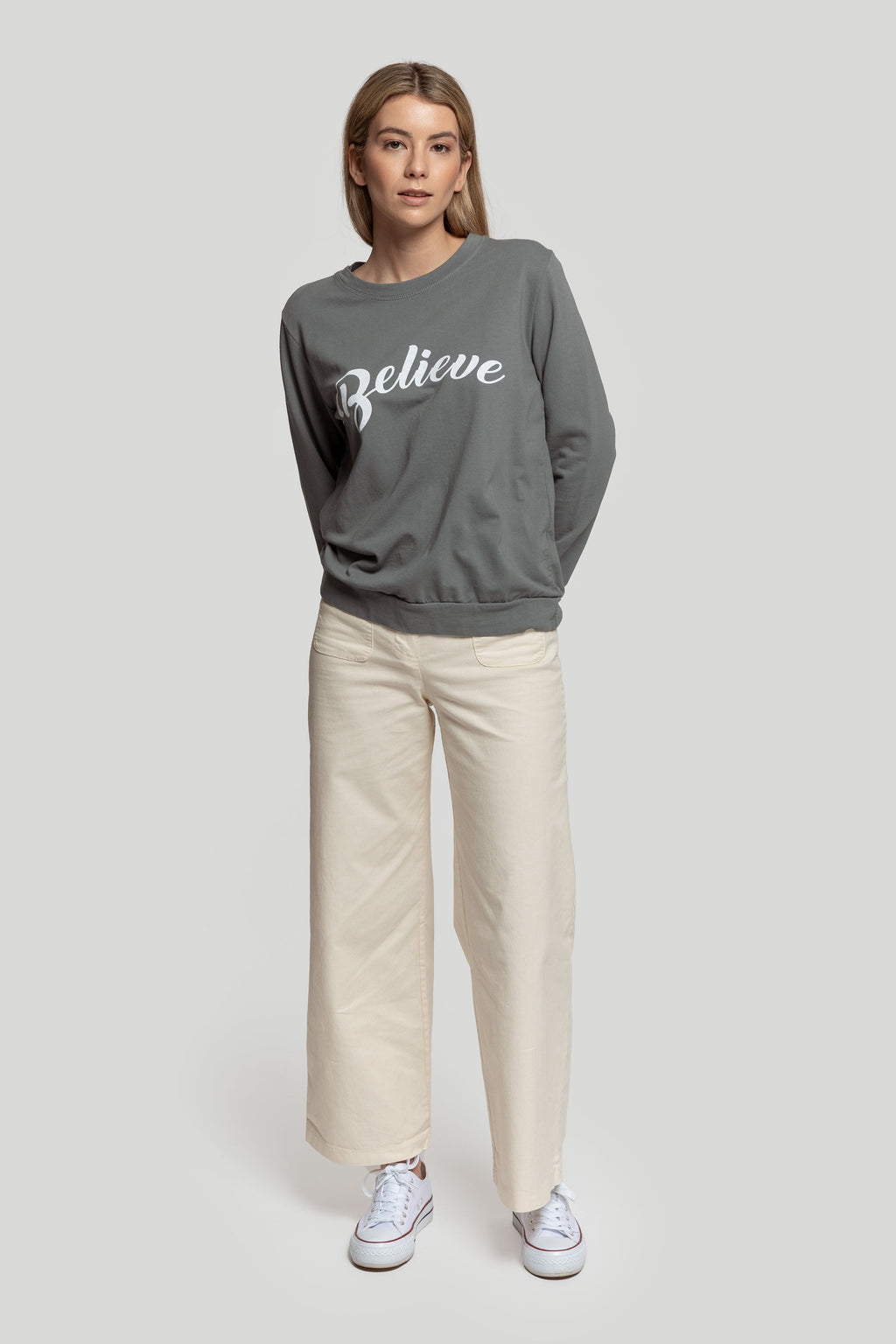 SUDADERA  BELIEVE