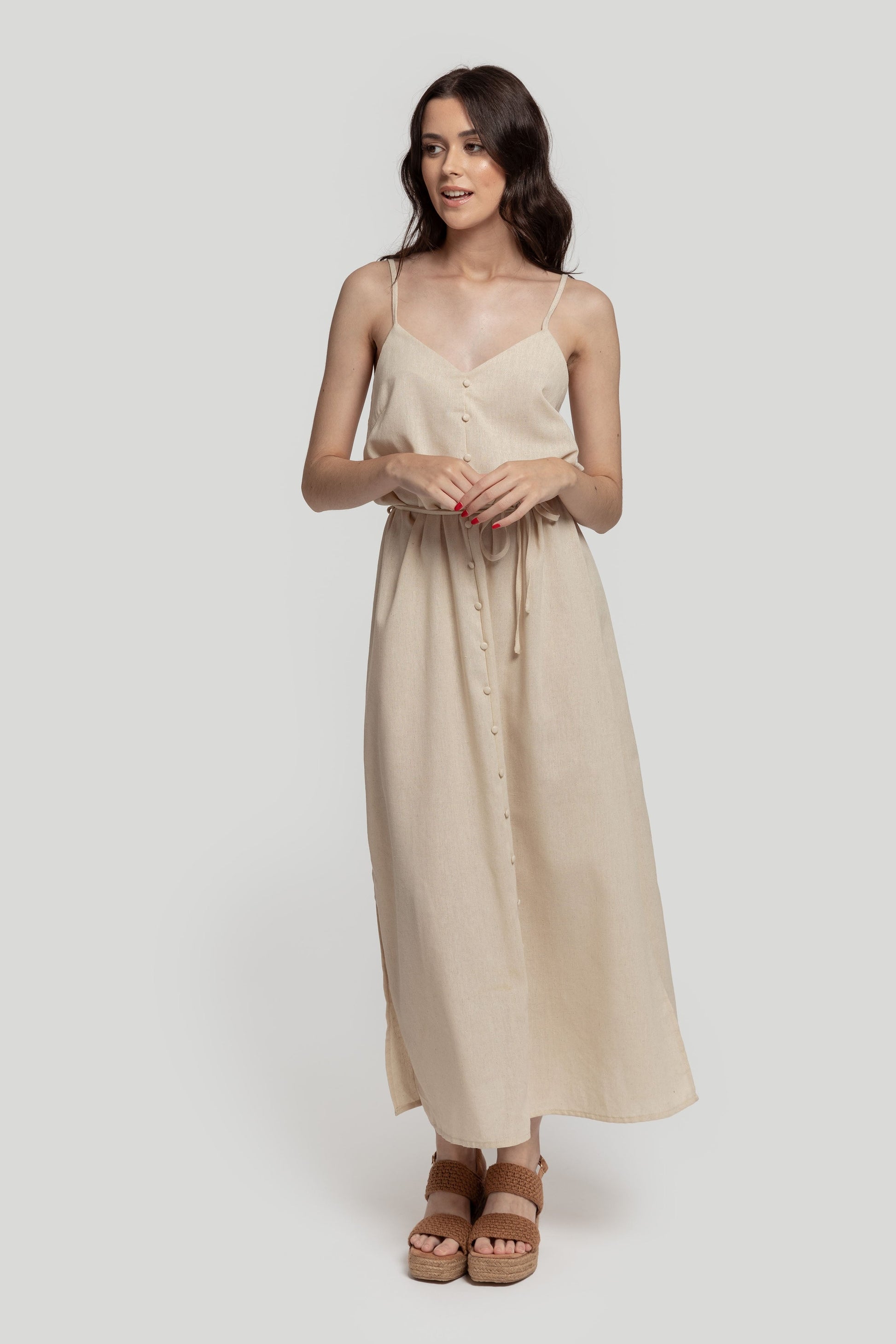 VESTIDO  BOTONES