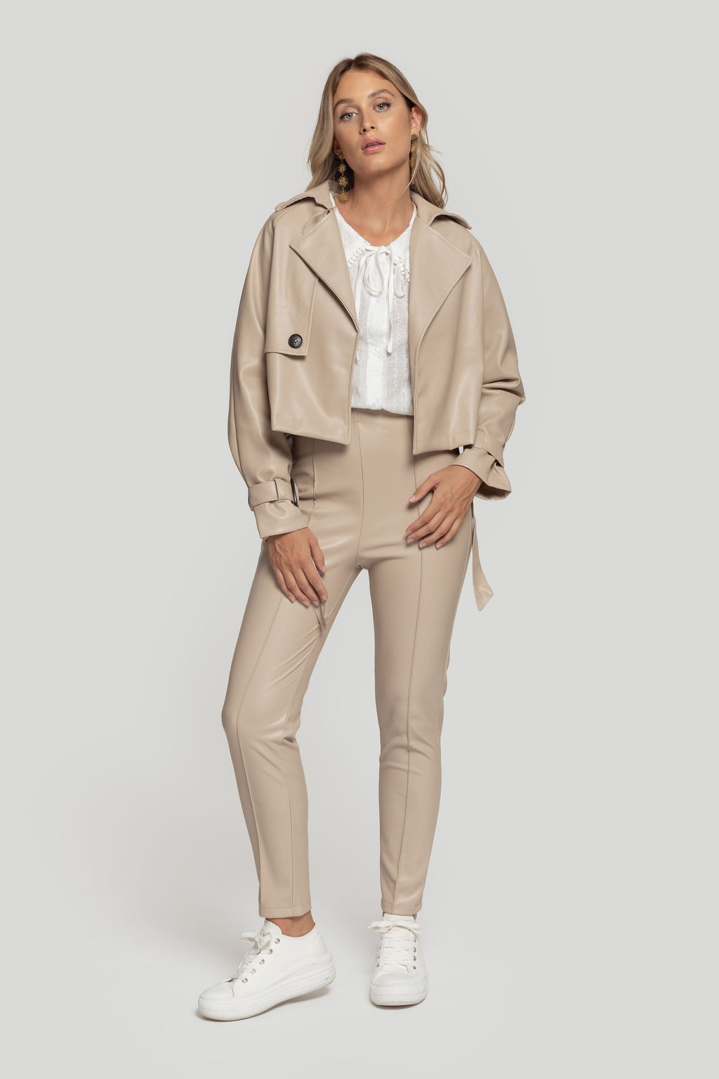 PANTALON  EFECTO PIEL