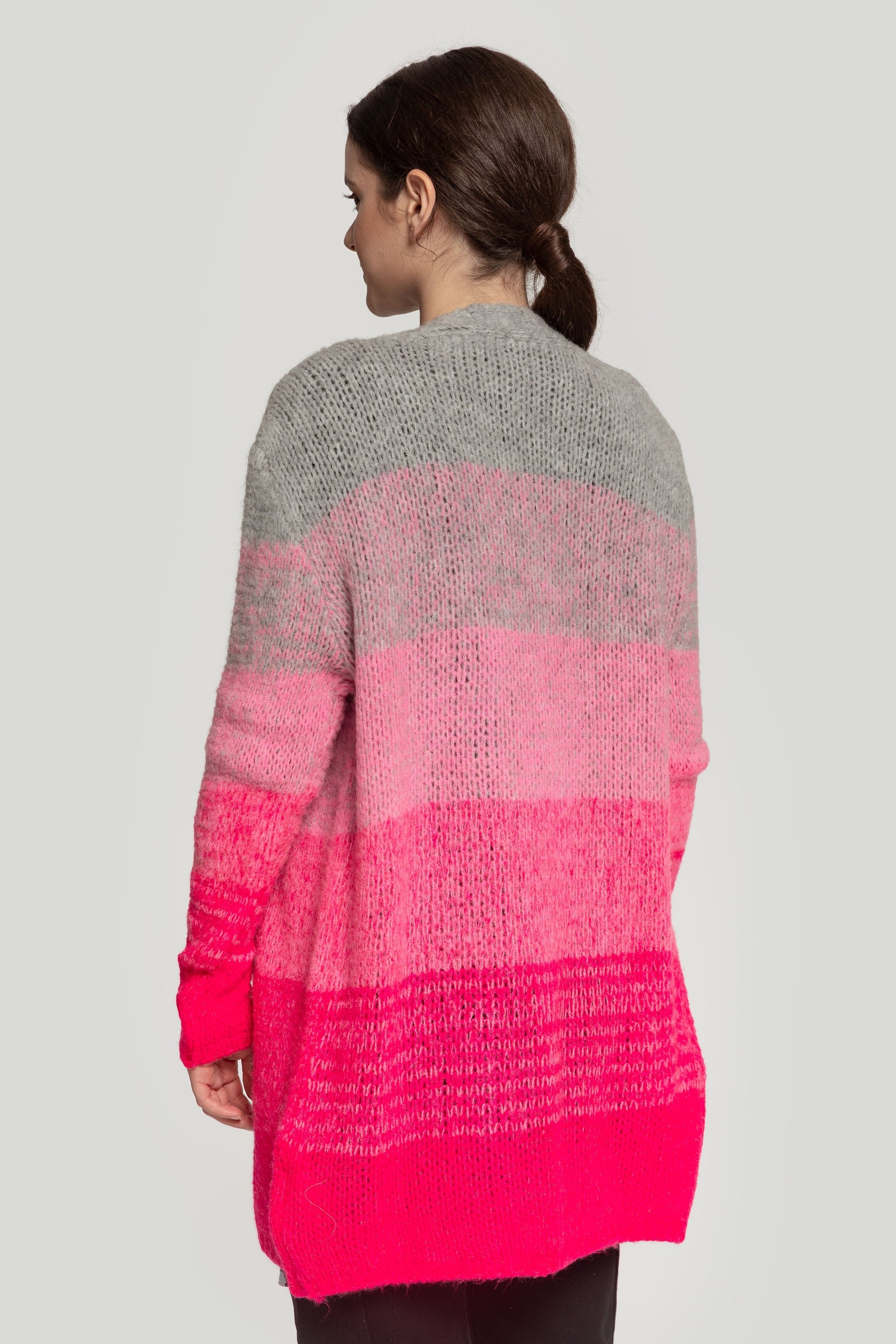 CARDIGAN  BICOLOR