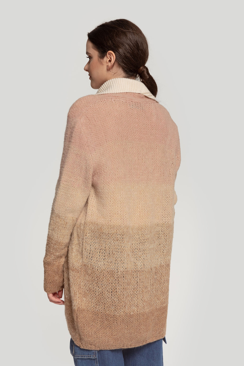 CARDIGAN  BICOLOR