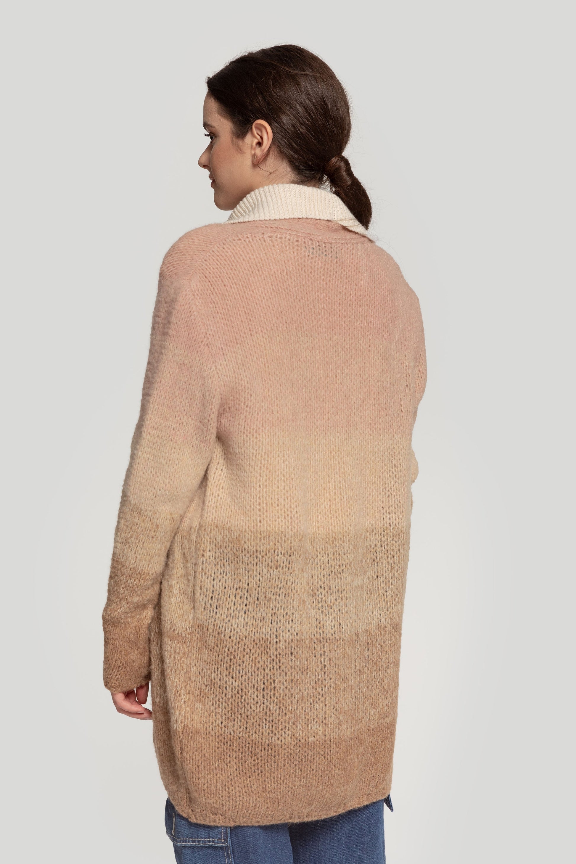 CARDIGAN  BICOLOR