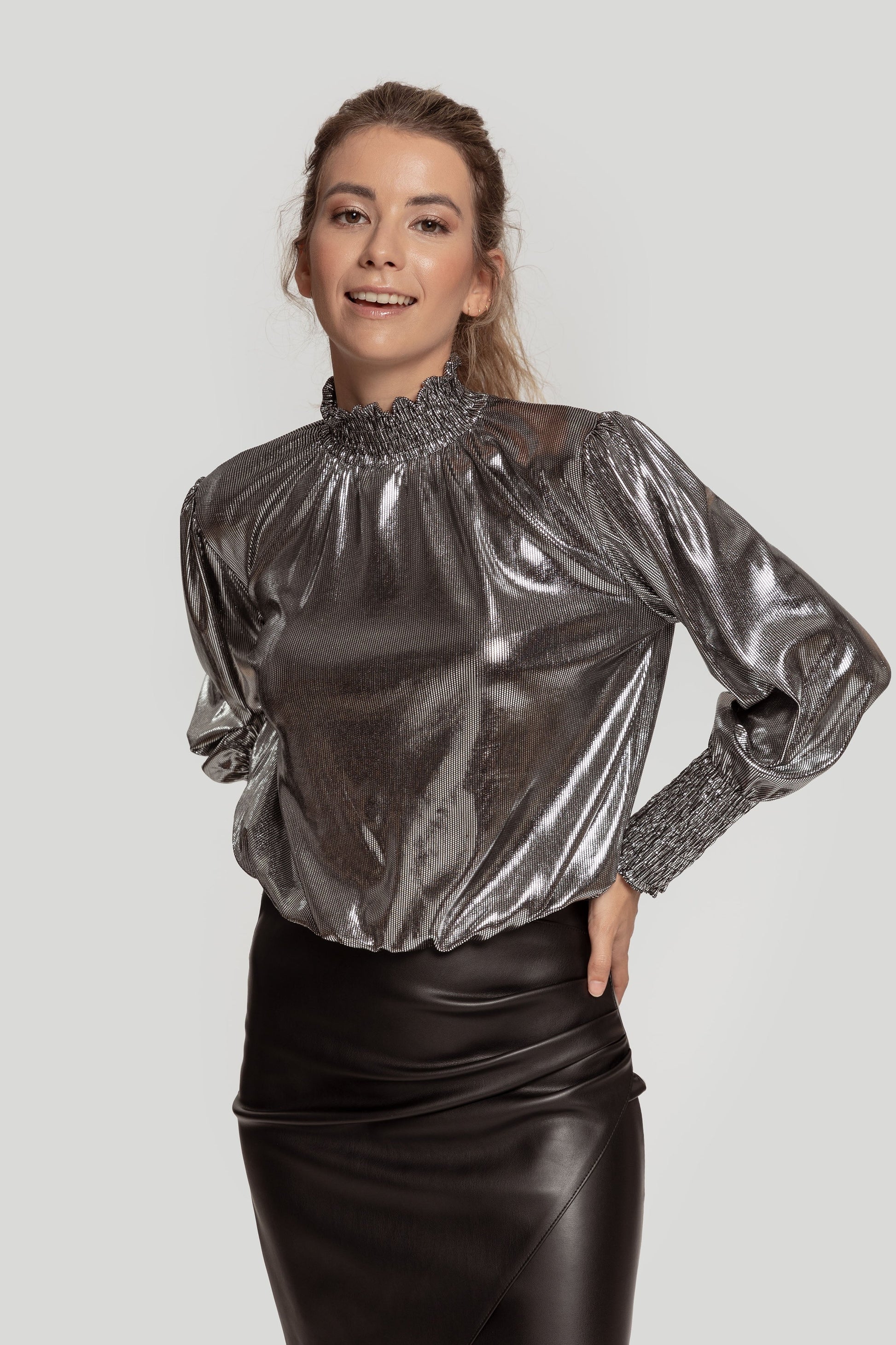 BLUSA  METALIZADA