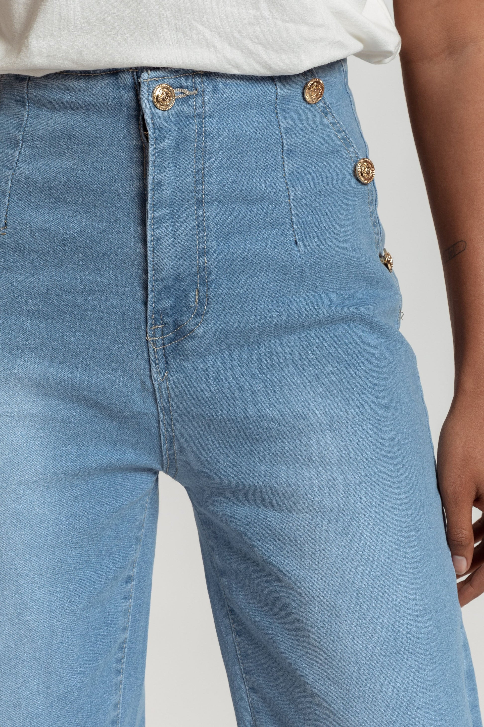 JEANS  BOTONES