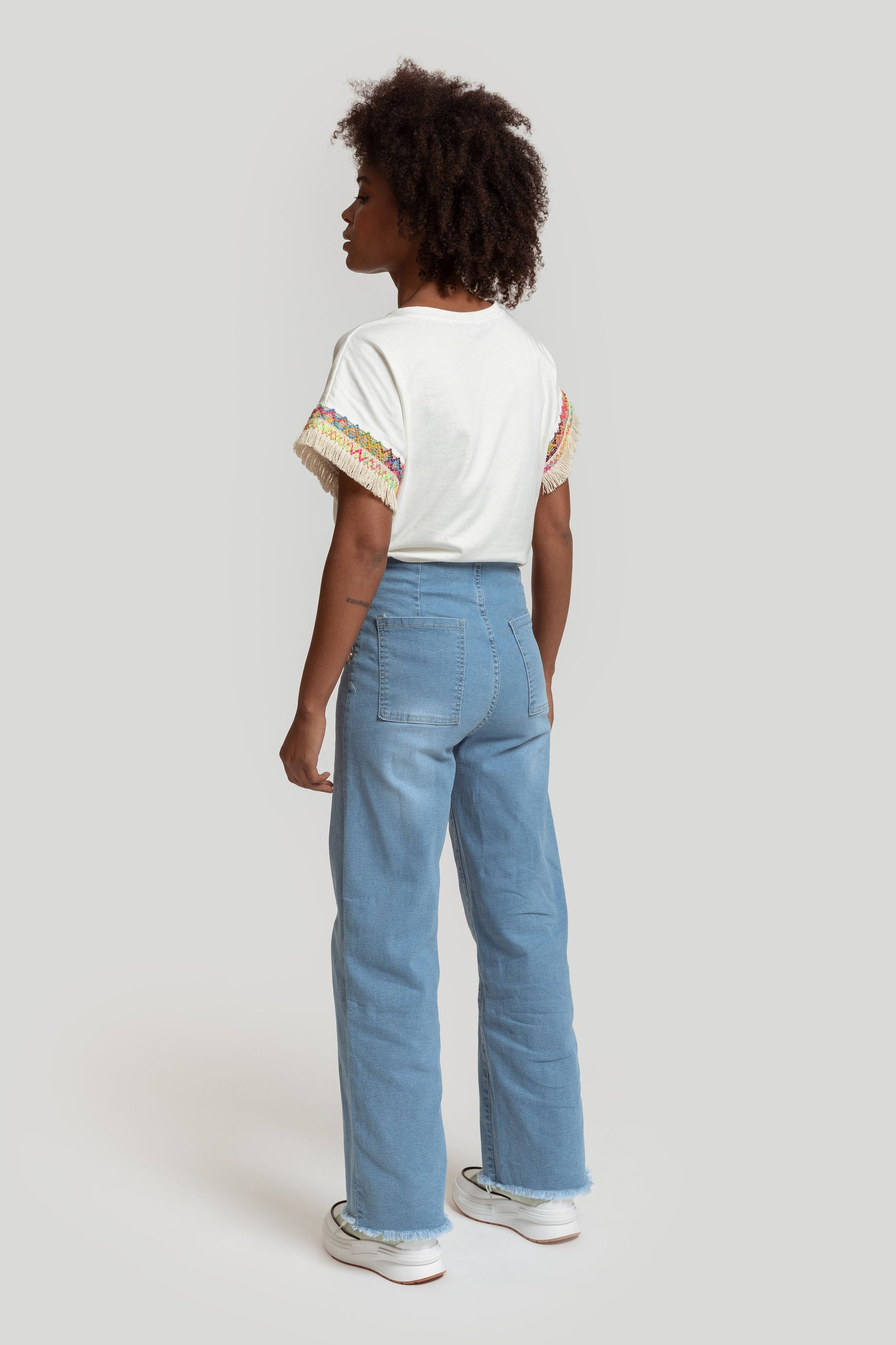 JEANS  BOTONES