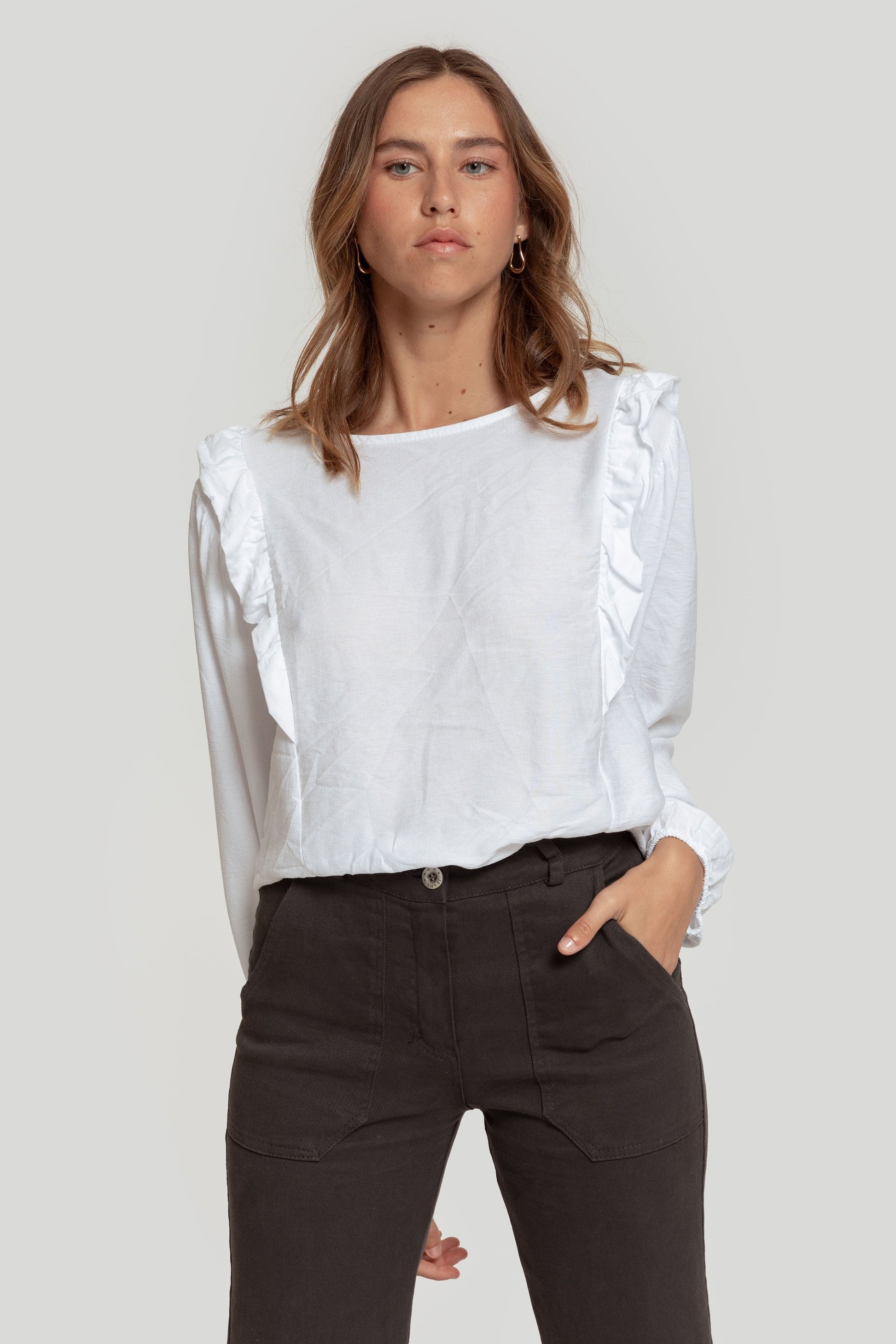 BLUSA  RUFFLE